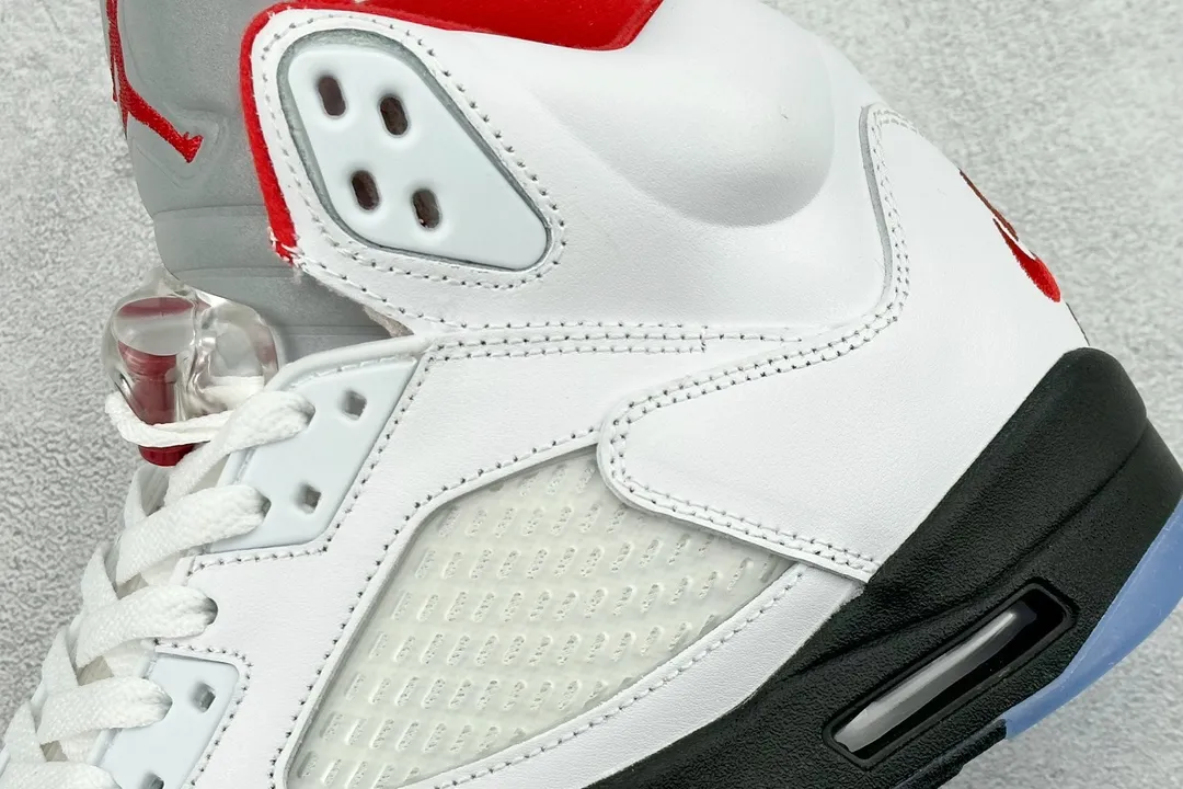 ZeroBulk Nike Air Jordan 5 Retro Rukawa – White Red Black High-Top Rep Shoes with High Quality Replica Design 1120