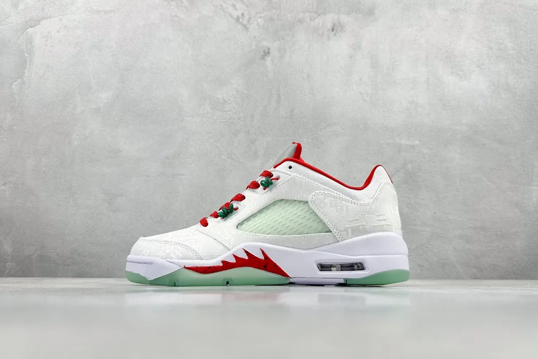 Nike Air Jordan 5 Retro Silk – White Red – Low Top Rep Shoes with High Quality Replica Design for Sneaker Enthusiasts SportInspired 1129