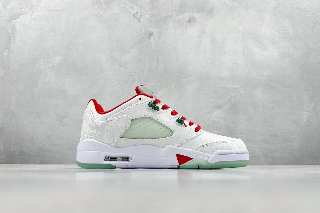 Nike Air Jordan 5 Retro Silk – White Red – Low Top Rep Shoes with High Quality Replica Design for Sneaker Enthusiasts SportInspired 1129