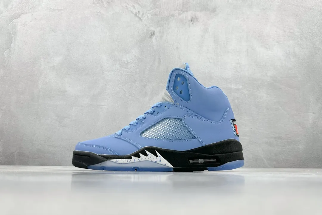 Nike Air Jordan 5 Retro UNC Blue Low-Top Sneakers – High Quality Replica Shoes DV1310- Fashionable 1125