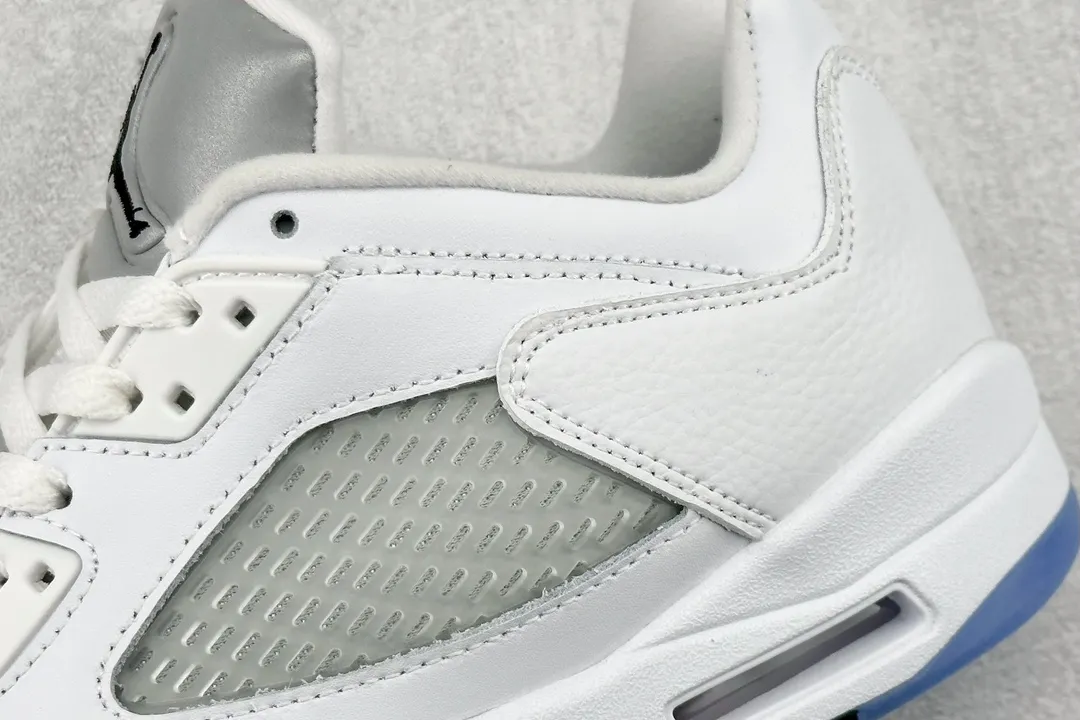 Nike Air Jordan 5 Retro White Silver Low-Top Sneakers –  Rep Shoes with High Quality Replica Design Style Code 819172- ZeroBulk 1136