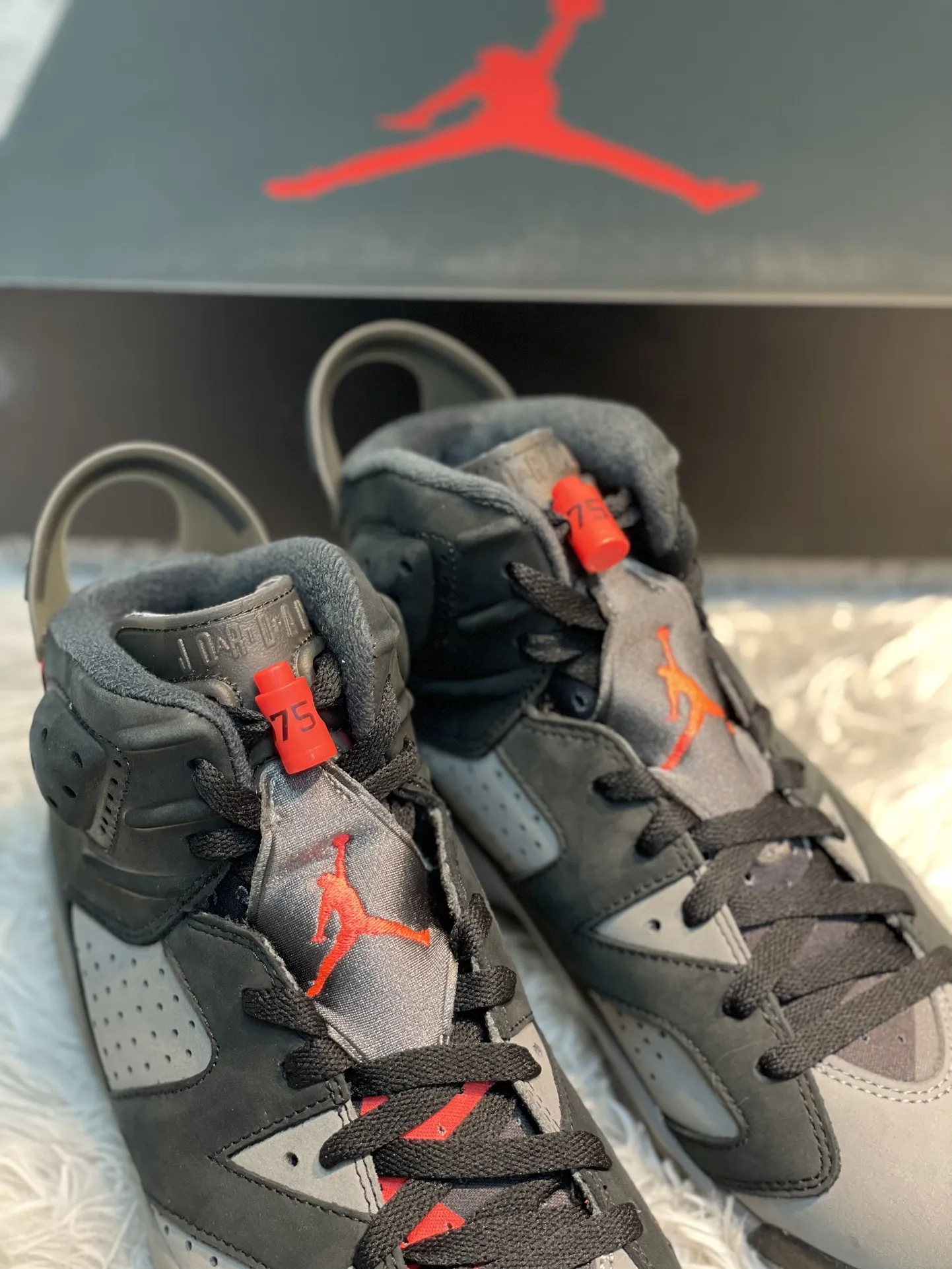 Nike Air Jordan 6 AJ6 PSG Khaki Black Grey High Top Sneakers – CK1229-001 | High Quality Replica Shoes & Nike Replica ModernLook 1107