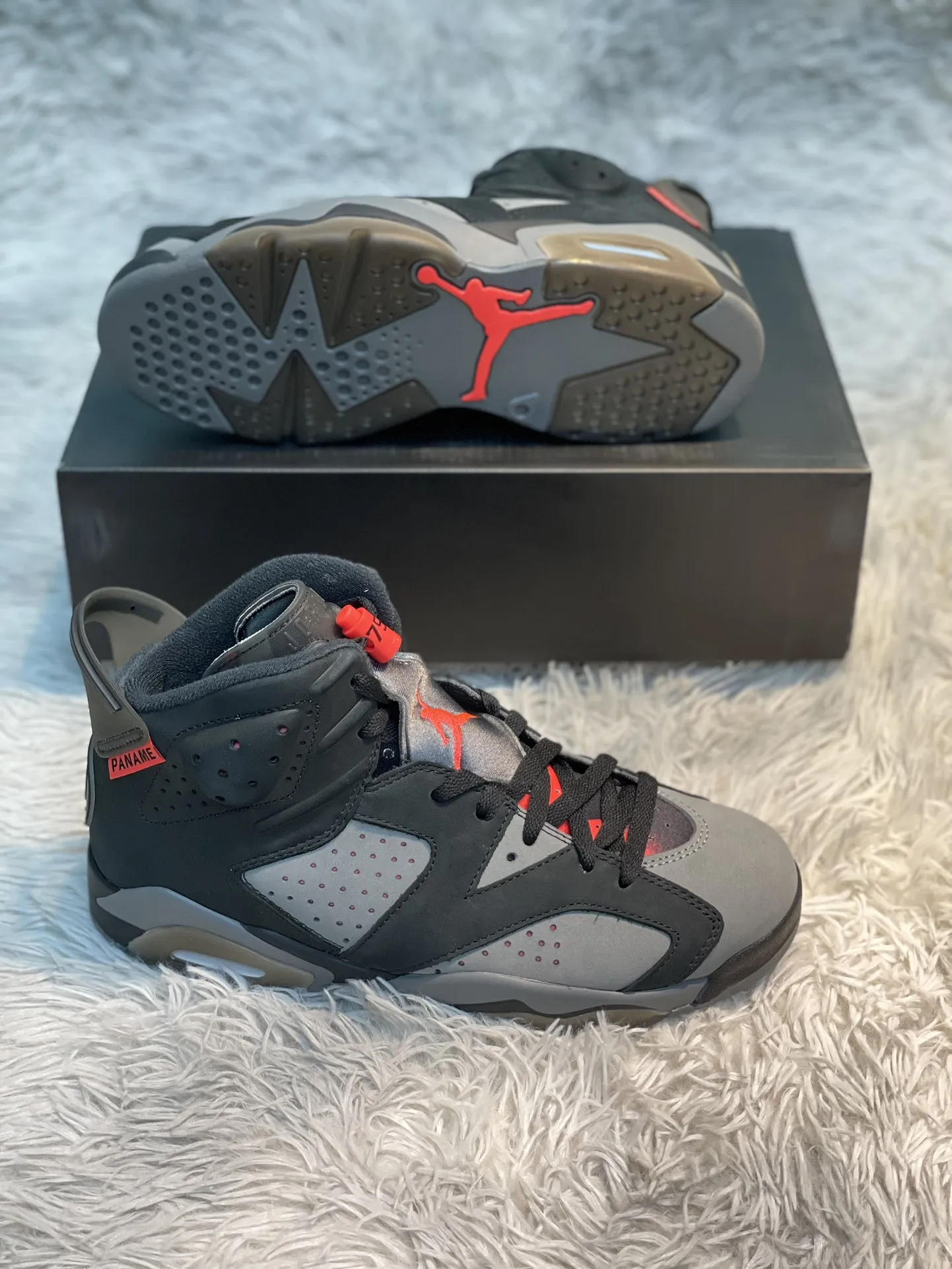 Nike Air Jordan 6 AJ6 PSG Khaki Black Grey High Top Sneakers – CK1229-001 | High Quality Replica Shoes & Nike Replica ModernLook 1107