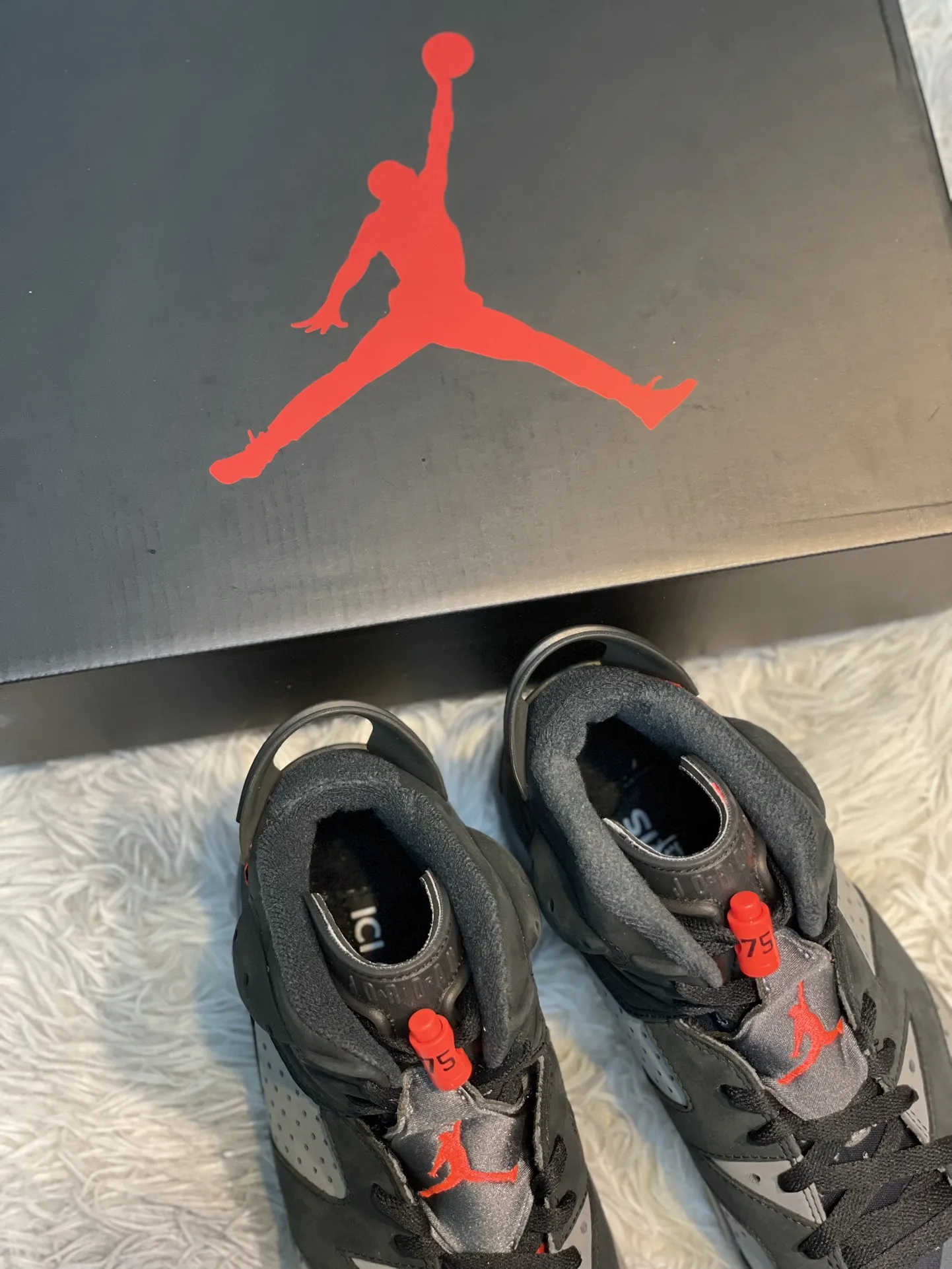 Nike Air Jordan 6 AJ6 PSG Khaki Black Grey High Top Sneakers – CK1229-001 | High Quality Replica Shoes & Nike Replica ModernLook 1107