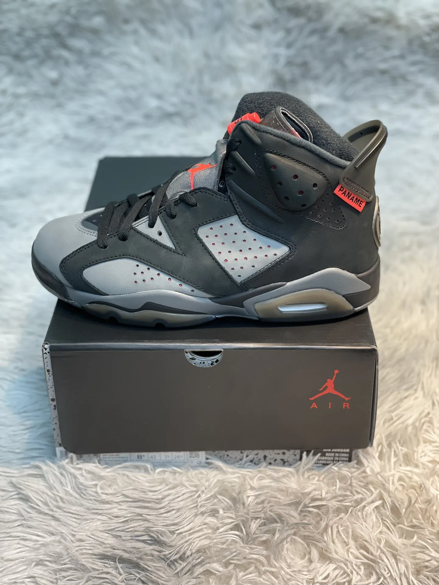 Nike Air Jordan 6 AJ6 PSG Khaki Black Grey High Top Sneakers – CK1229-001 | High Quality Replica Shoes & Nike Replica ModernLook 1107