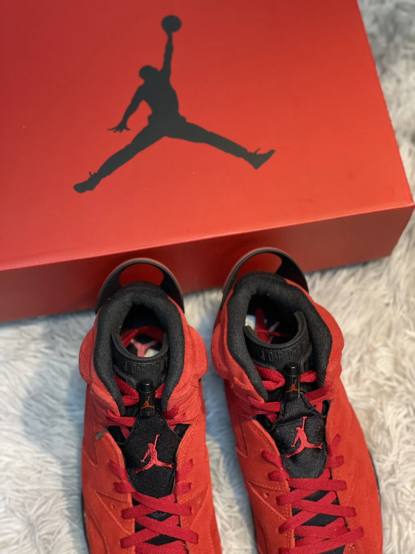 GoAnywhere Nike Air Jordan 6 “Raging Bull” Red Black High-Top Basketball Shoes for Men –  Replica Nike – CT8529- 1109