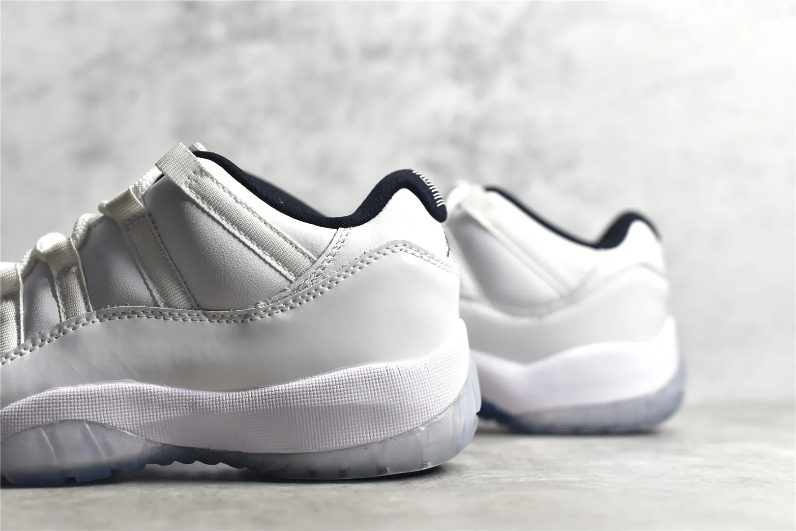 Nike Air Jordan AJ11 Low – White Blue – Authentic Carbon Fiber Edition with High Quality Replica Design Popular 1100