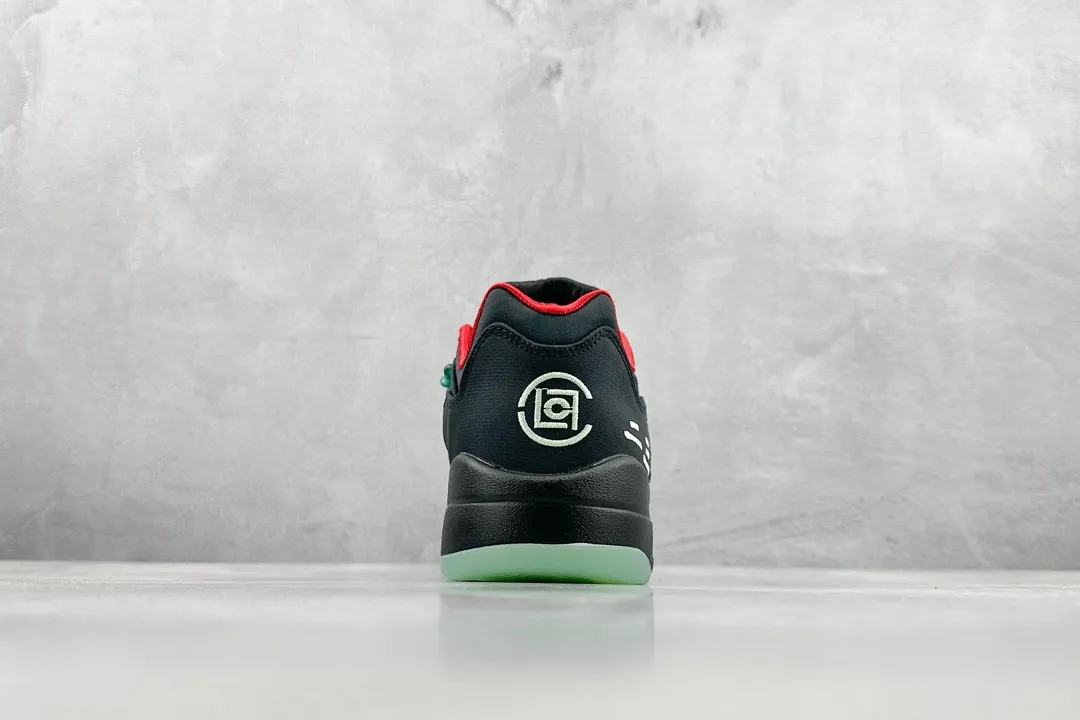Sleek Nike Air Jordan AJ5 Retro Black Red Silk Low Top Sneakers – High Quality Rep Shoes DM4640- 1139