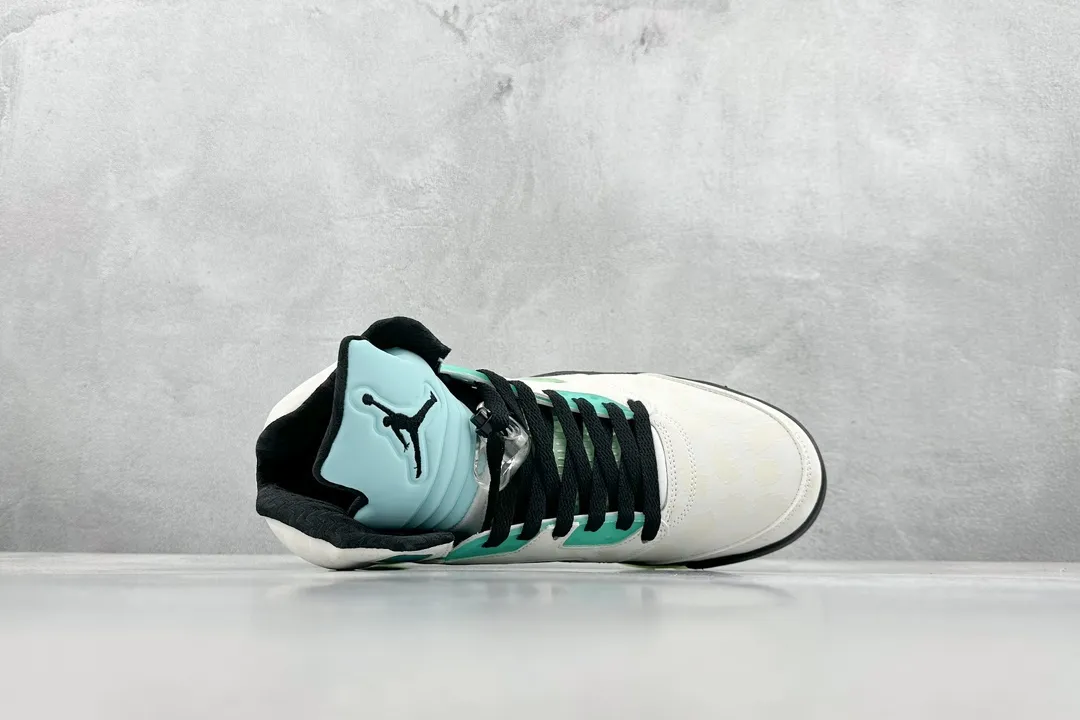 Functional Nike Air Jordan AJ5 Retro ‘Mint Green’ – High Top Rep Shoes for Men – High Quality Replica Sneakers – CN2932- 1119