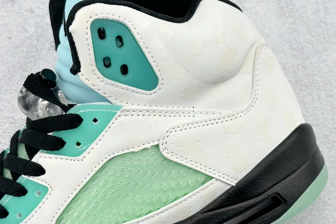 Functional Nike Air Jordan AJ5 Retro ‘Mint Green’ – High Top Rep Shoes for Men – High Quality Replica Sneakers – CN2932- 1119