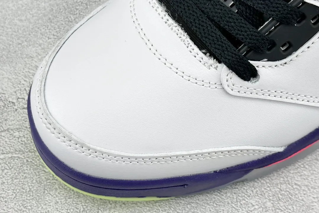 Original Nike Air Jordan AJ5 Retro White Black Purple Men’s Basketball Shoes – High Quality Replica Shoes DB3335- 1122