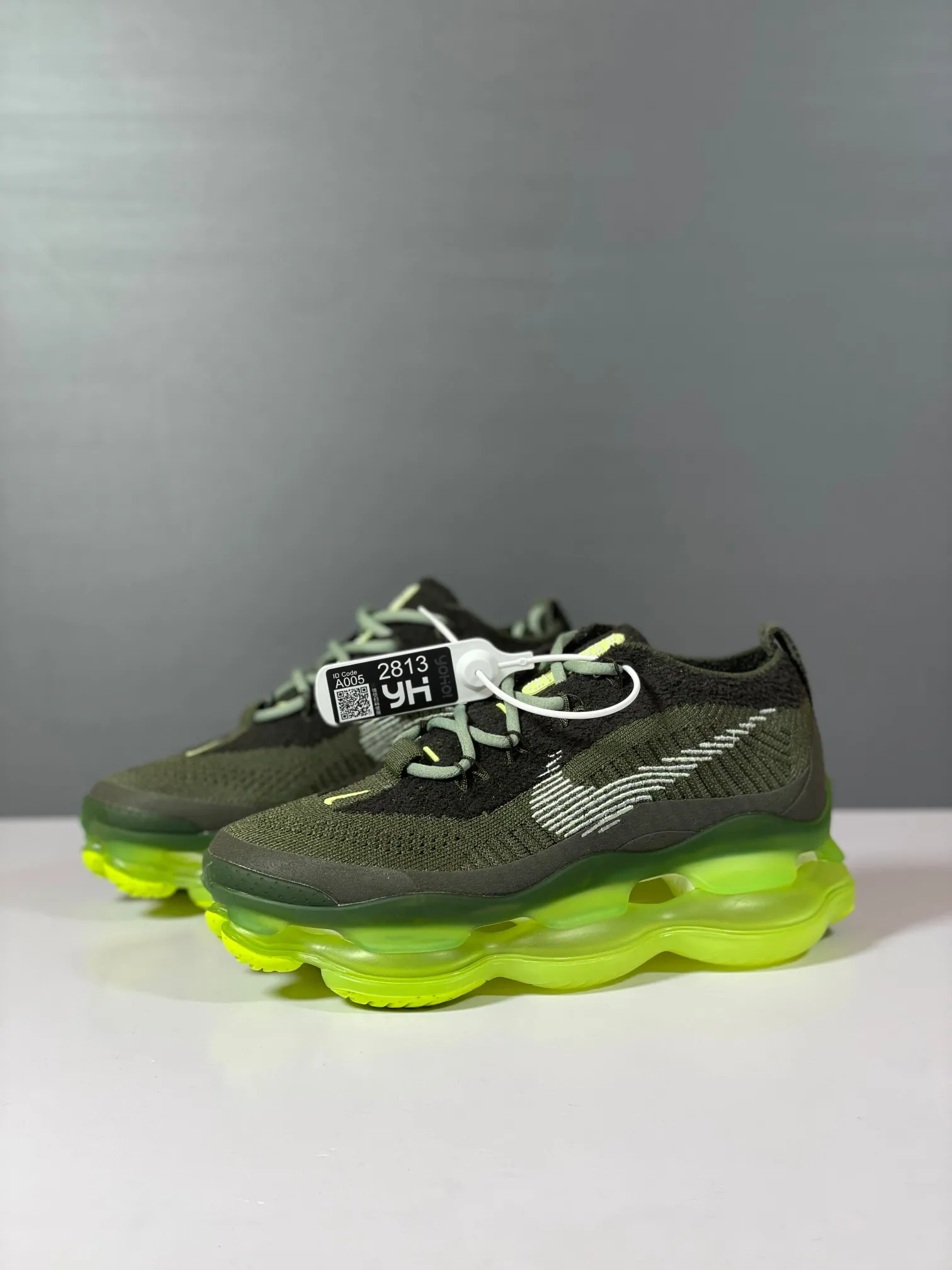 Reliable Nike Air Max Scorpion Army Green Rep Shoes Replica Sneakers 1364