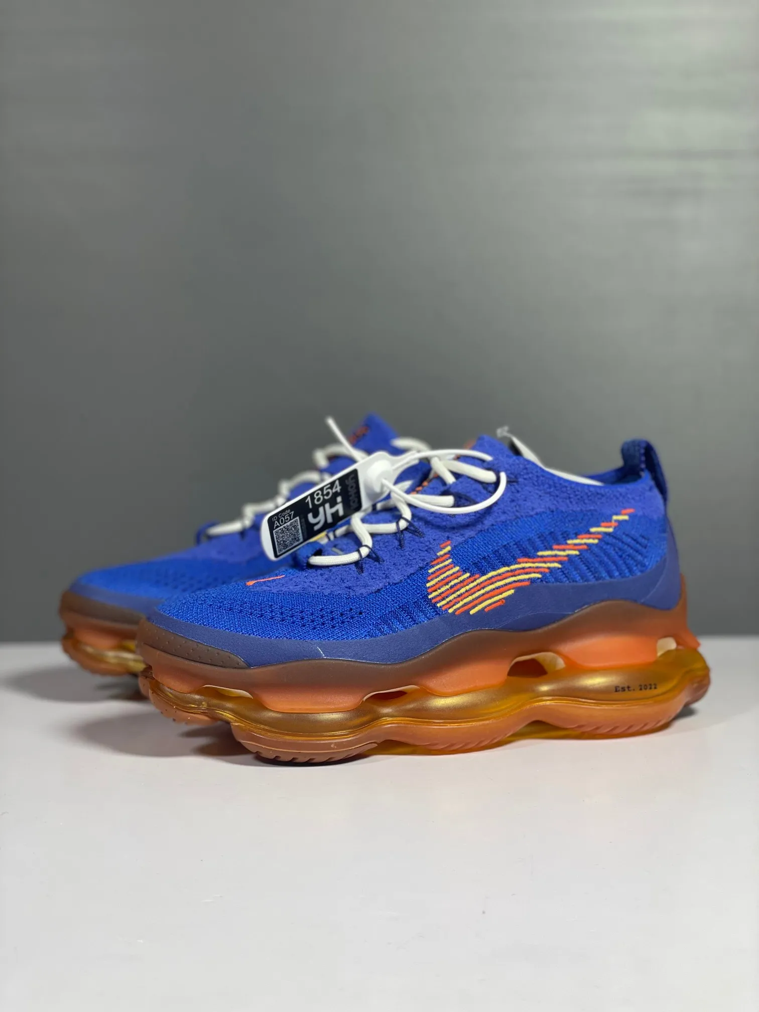 SmoothTexture Nike Air Max Scorpion Blue Running Shoes –  Rep Shoes & Replica Sneakers 1413