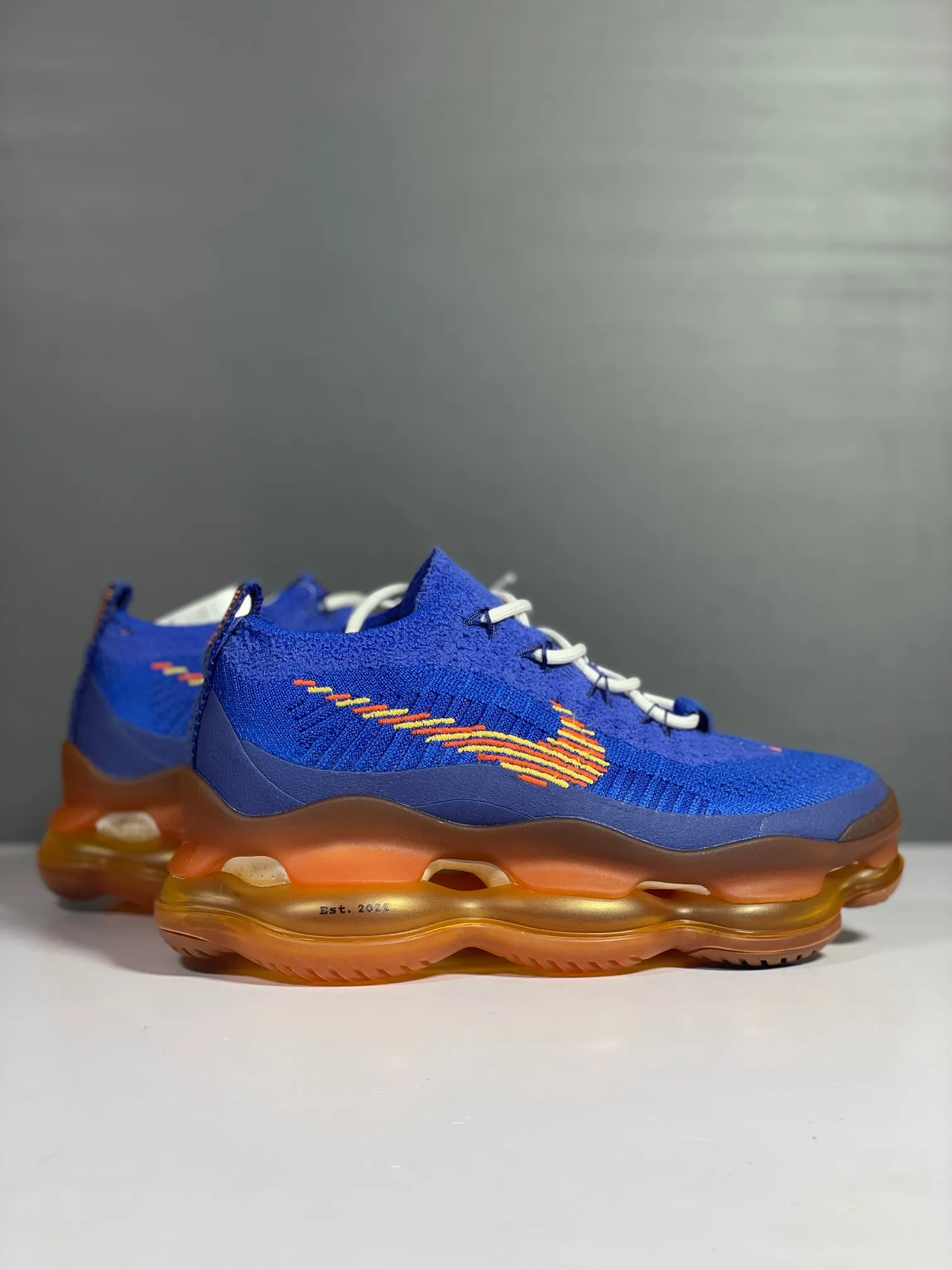 SmoothTexture Nike Air Max Scorpion Blue Running Shoes –  Rep Shoes & Replica Sneakers 1413