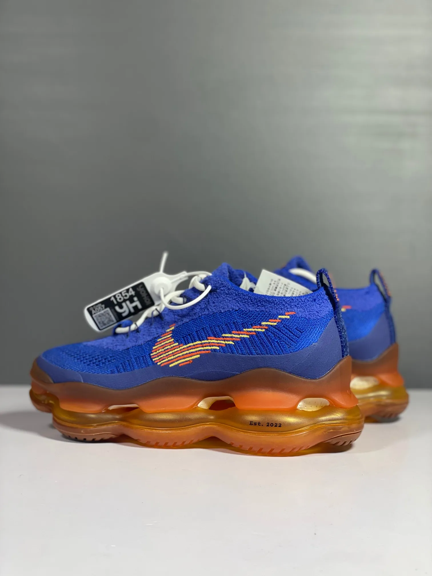 SmoothTexture Nike Air Max Scorpion Blue Running Shoes –  Rep Shoes & Replica Sneakers 1413