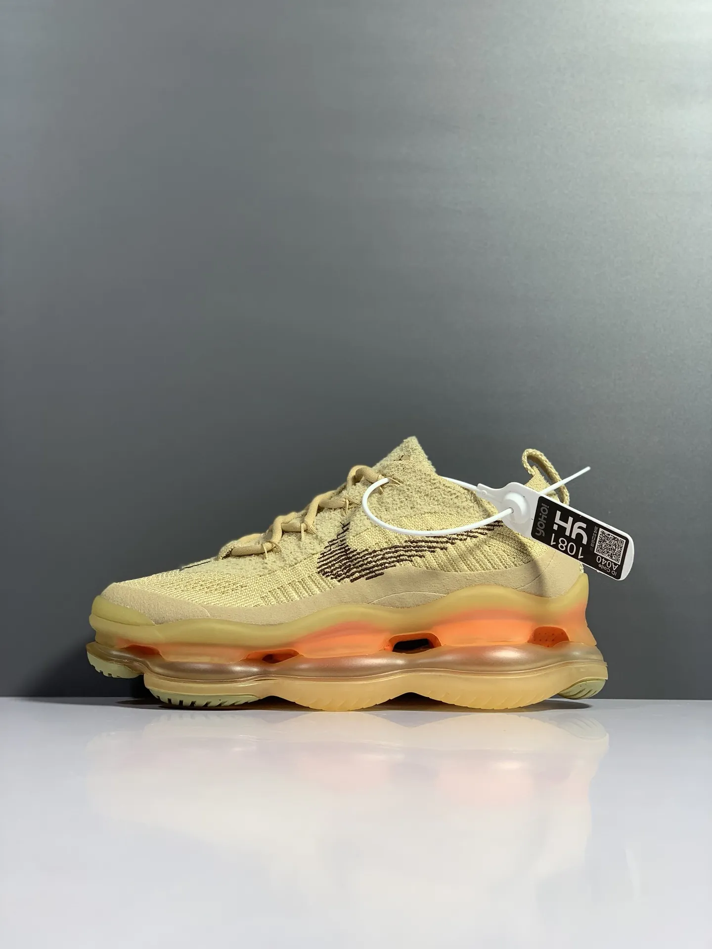Nike Air Max Scorpion Flyknit Beige Low Top –  Rep Shoes & Replica Sneakers Breathable 1373