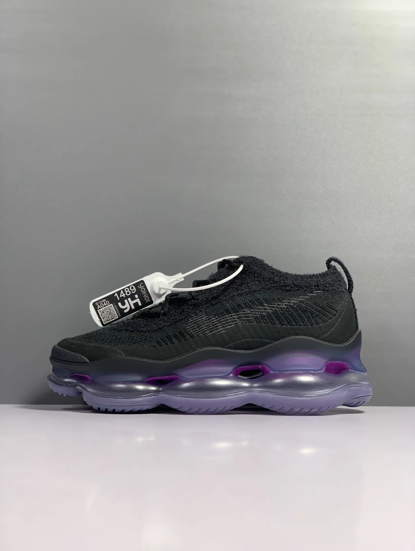 Nike Air Max Scorpion Flyknit Black Purple –  Rep Shoes & Replica Sneakers Bold 1380