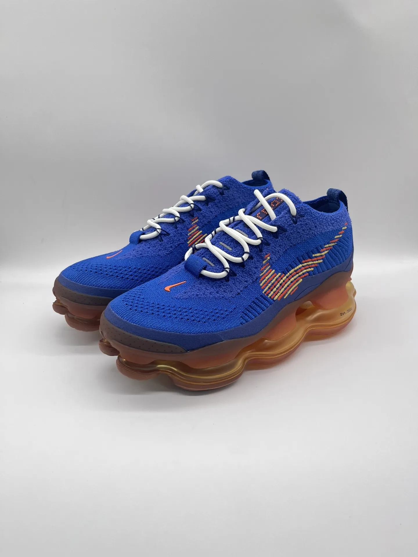 Durable Nike Air Max Scorpion Flyknit Blue Low Top –  Rep Shoes & Replica Sneakers 1401