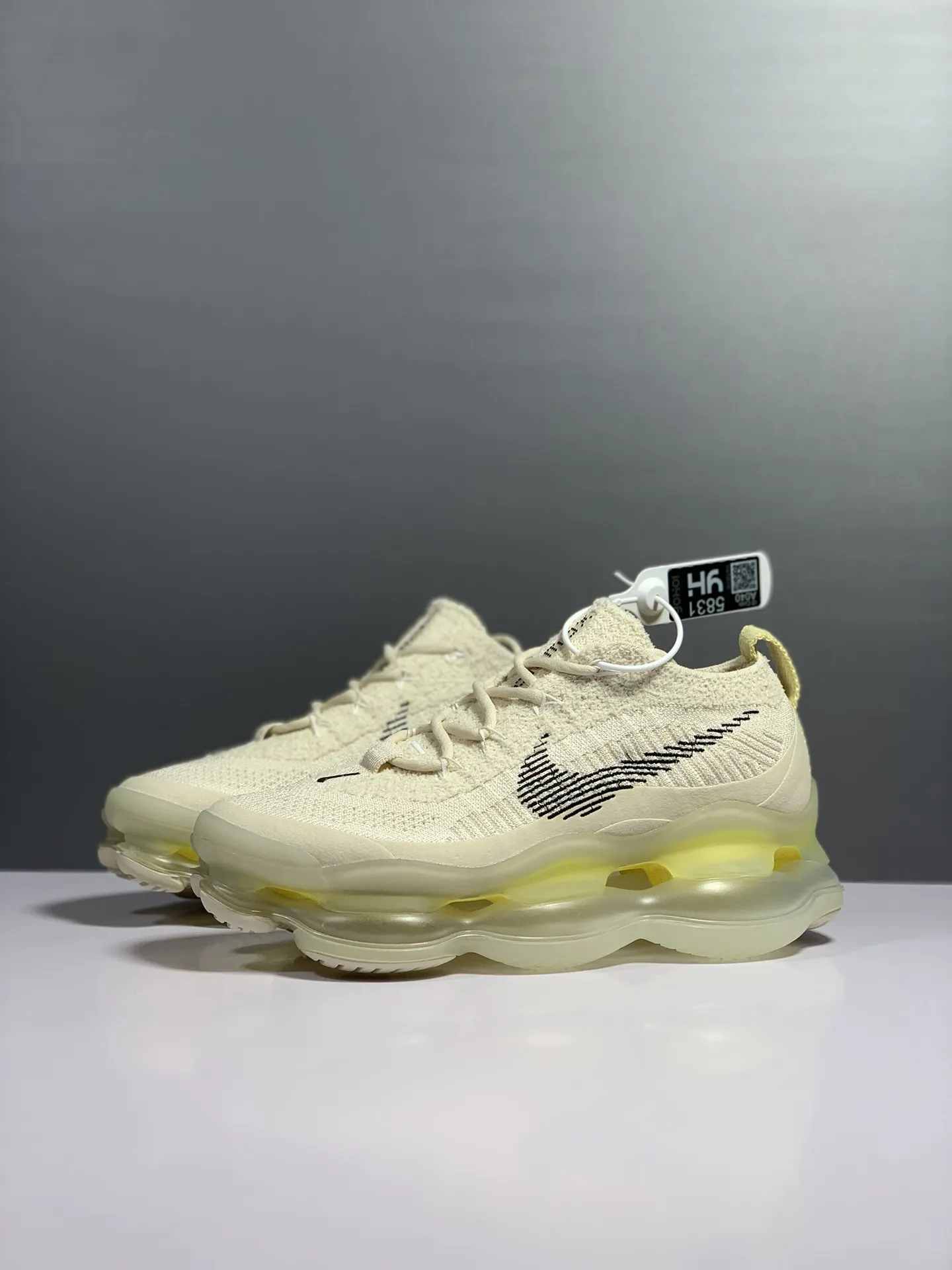 Chic Nike Air Max Scorpion Flyknit Cream White Low –  Rep Shoes & Replica Sneakers 1375