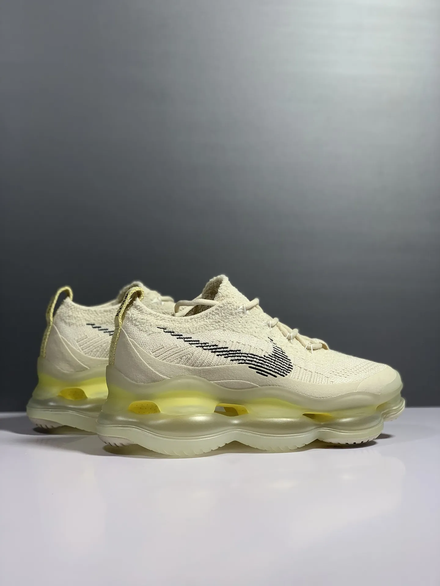 Chic Nike Air Max Scorpion Flyknit Cream White Low –  Rep Shoes & Replica Sneakers 1375