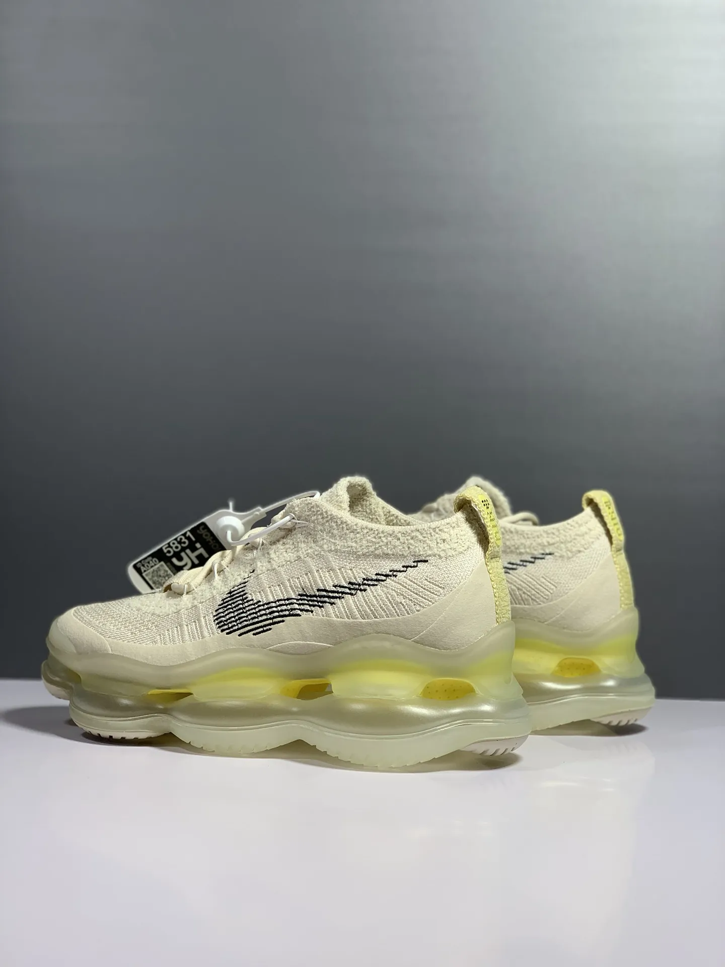 Chic Nike Air Max Scorpion Flyknit Cream White Low –  Rep Shoes & Replica Sneakers 1375