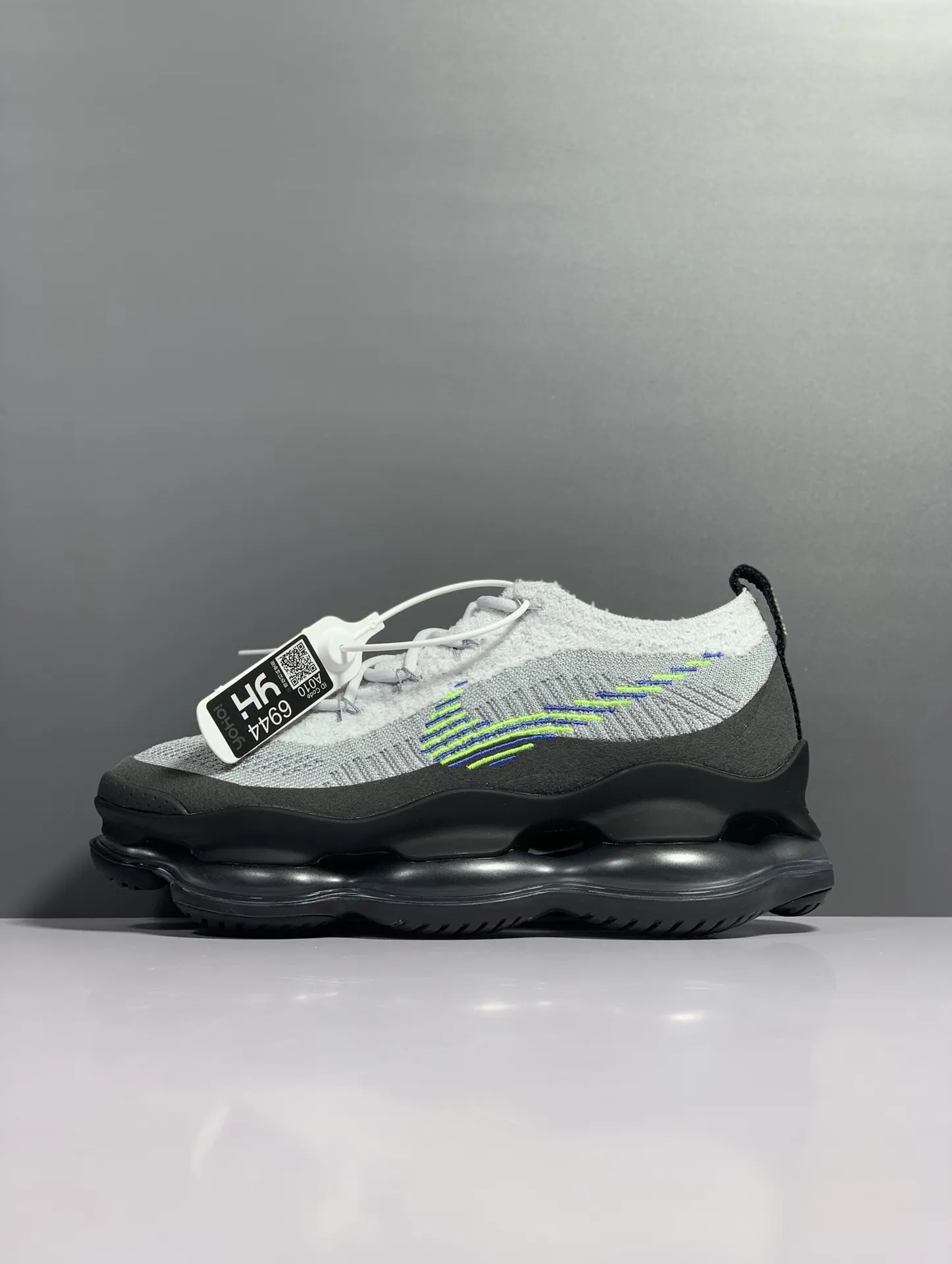 Modern Nike Air Max Scorpion Flyknit Grey White –  Rep Shoes & Replica Sneakers 1376