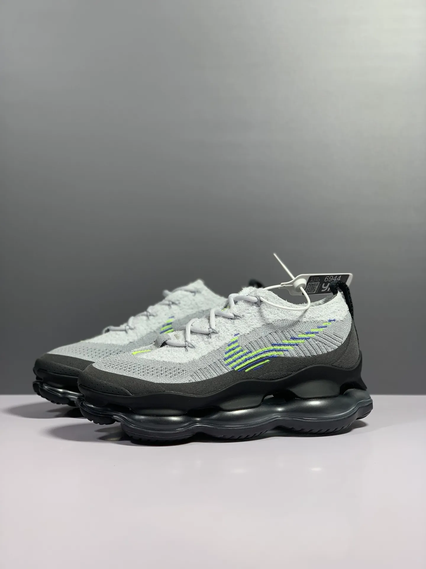 Modern Nike Air Max Scorpion Flyknit Grey White –  Rep Shoes & Replica Sneakers 1376