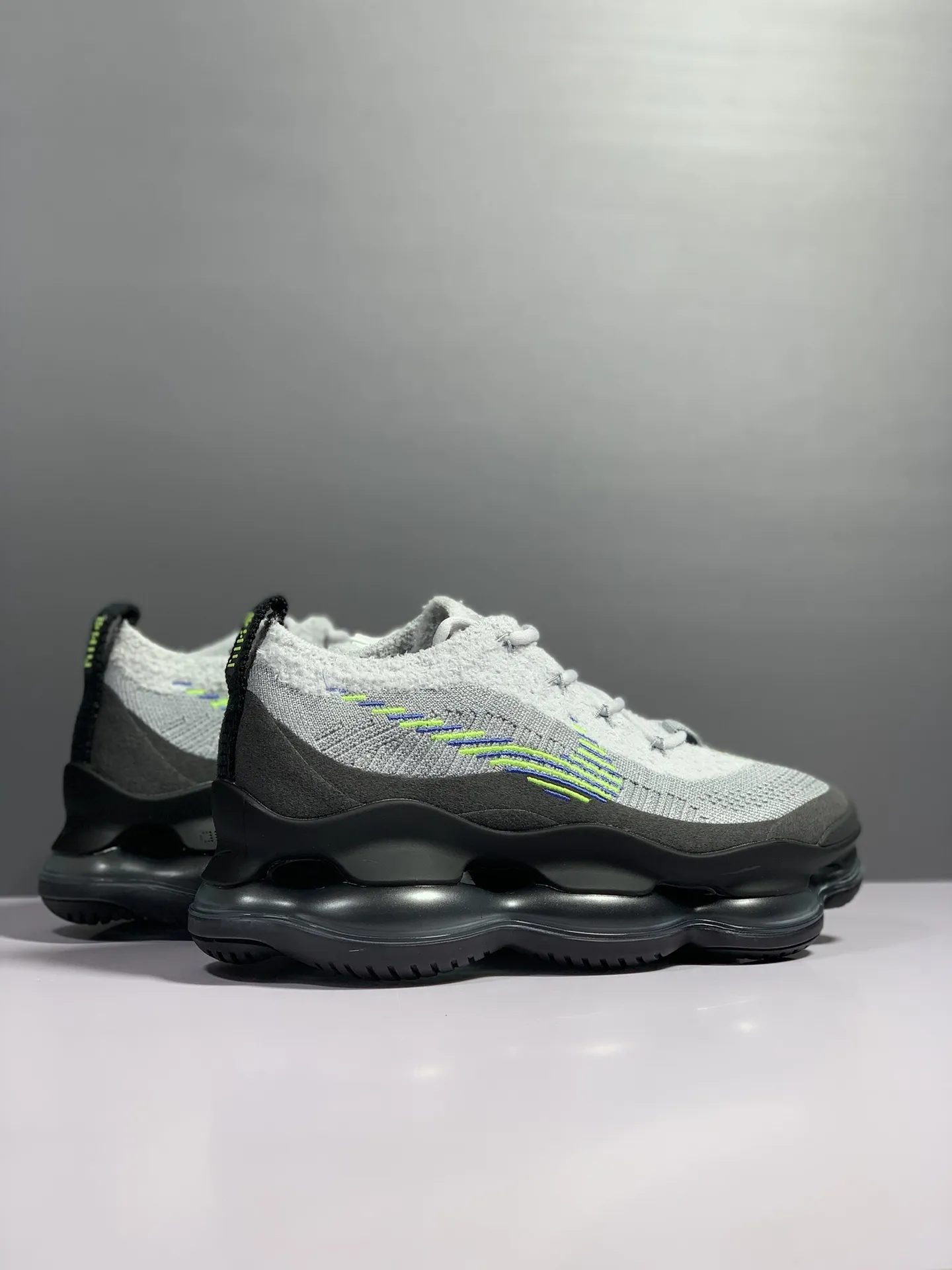 Modern Nike Air Max Scorpion Flyknit Grey White –  Rep Shoes & Replica Sneakers 1376