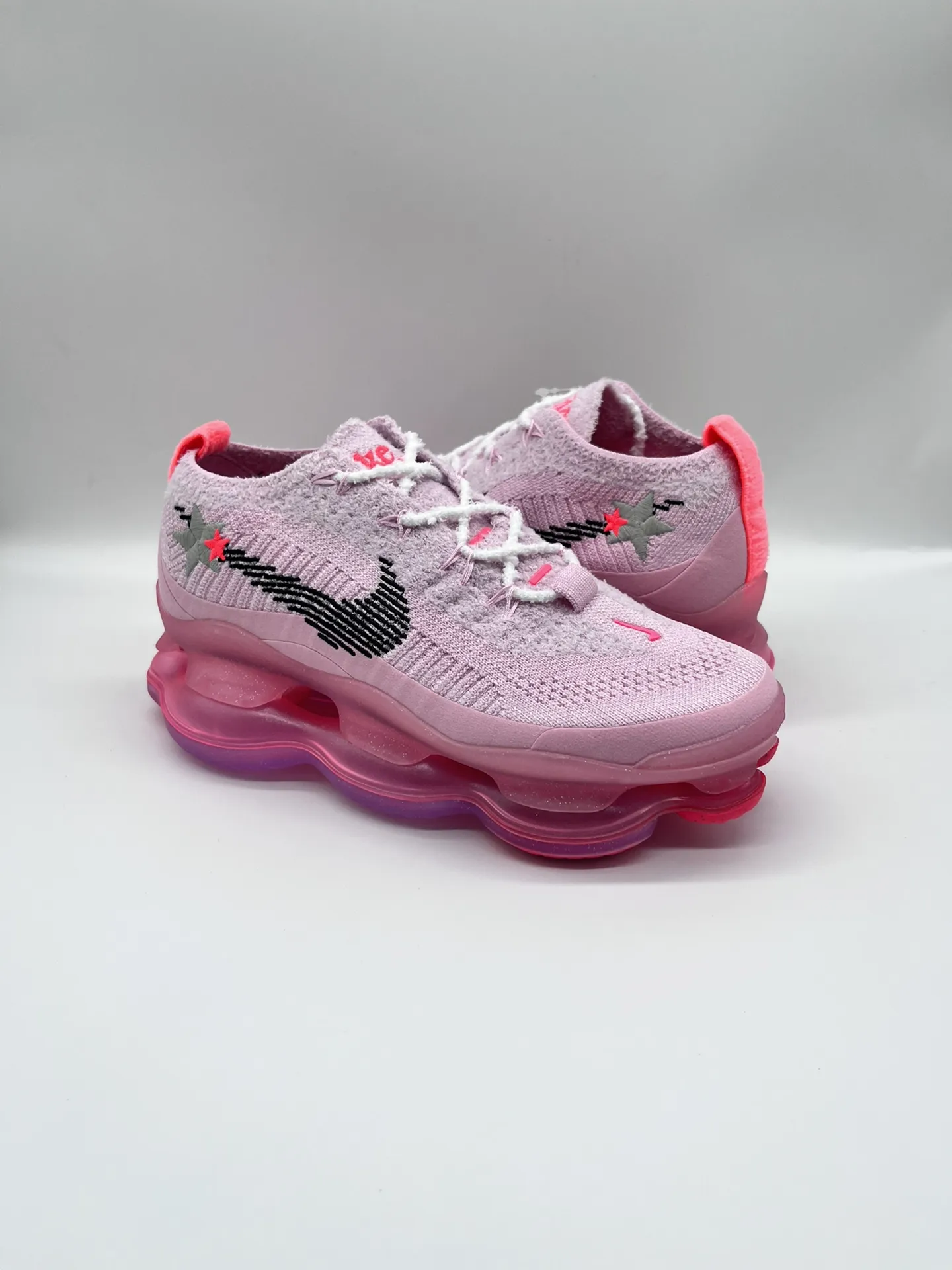 Attractive Nike Air Max Scorpion Flyknit Pink Low –  Rep Shoes & Replica Sneakers 1390