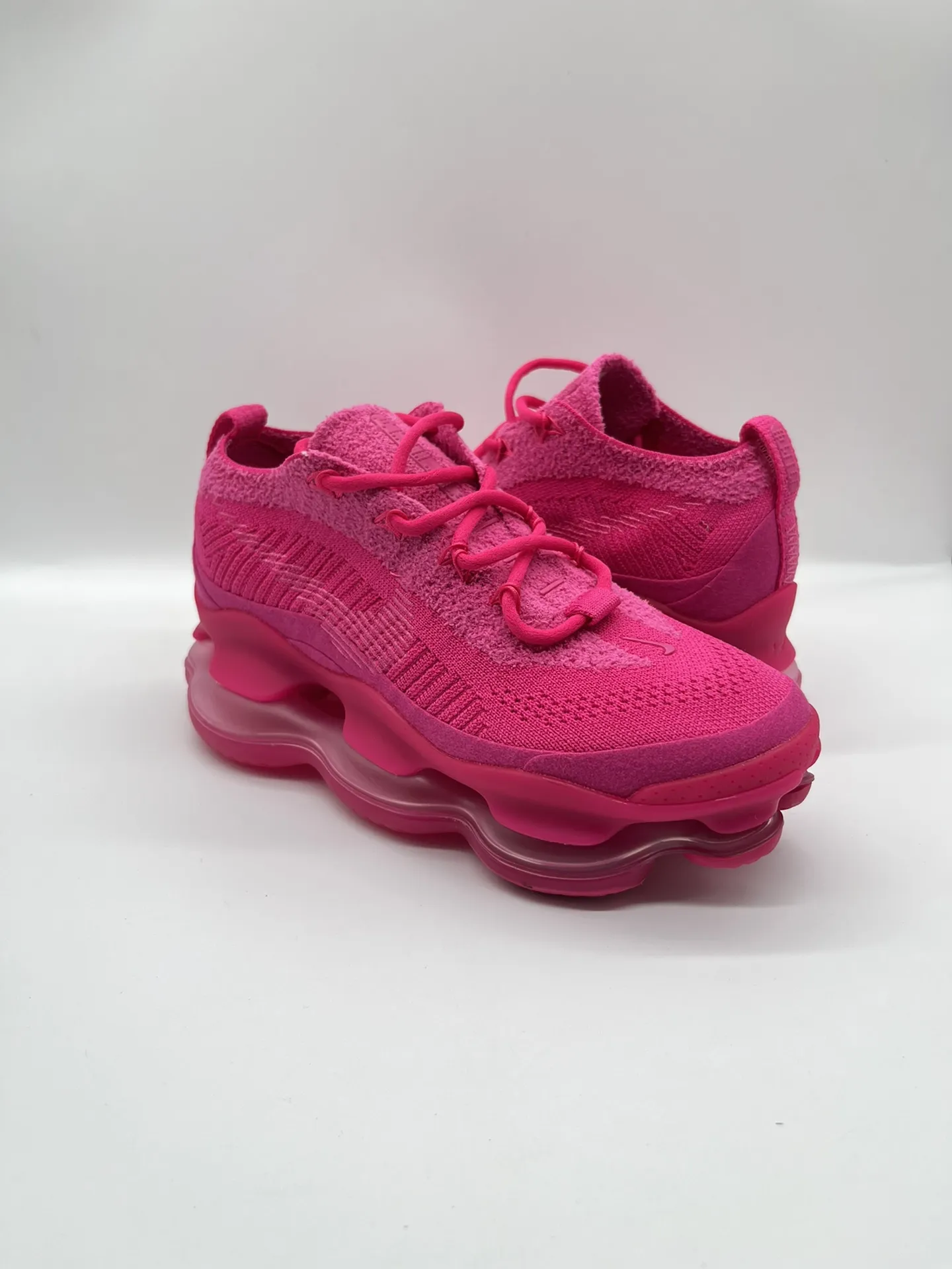 Nike Air Max Scorpion Flyknit Pink Rep Shoes – High-Quality Replica Nikes ModernLook 1389