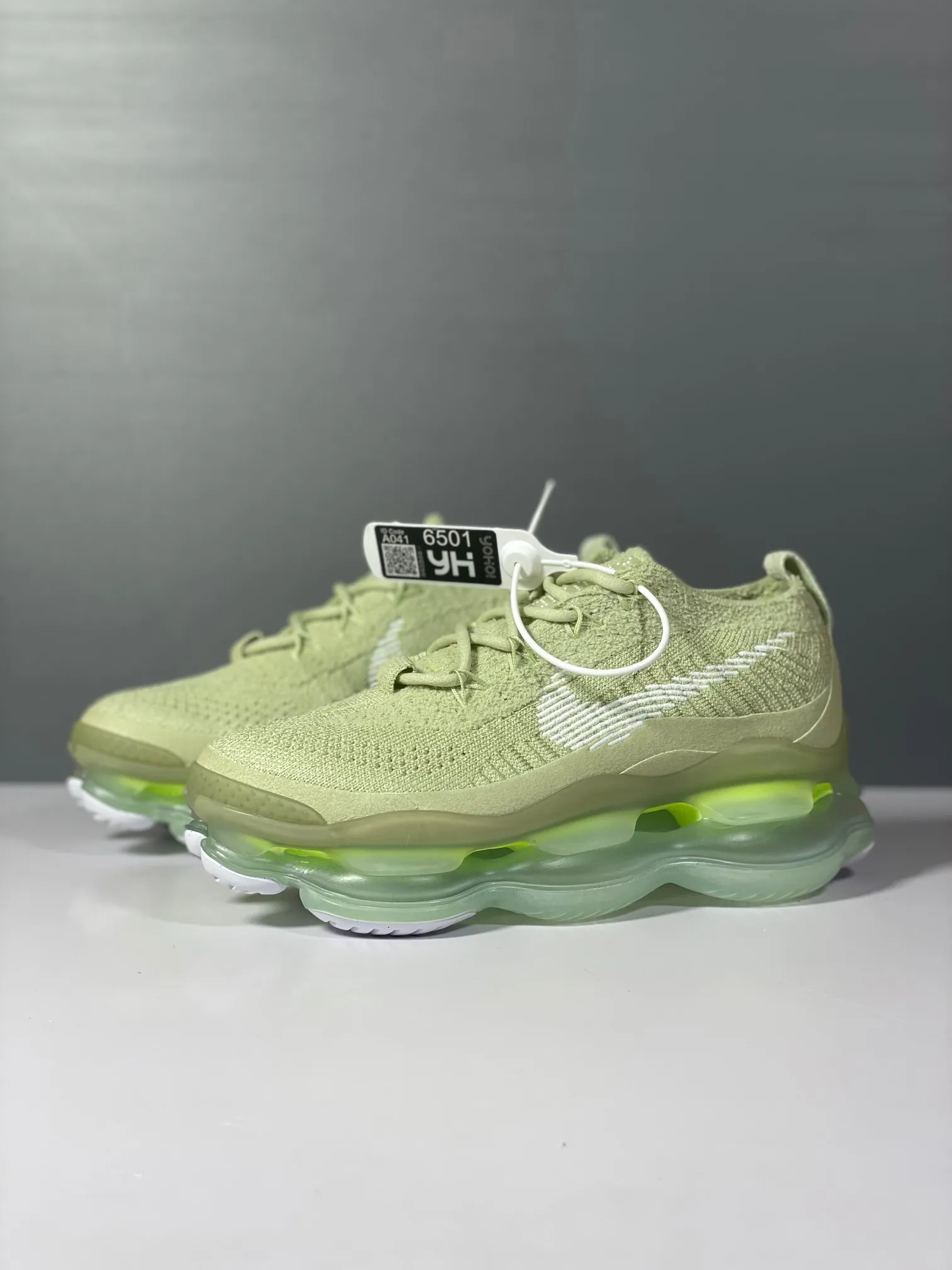 SportInspired Nike Air Max Scorpion Light Green Running Shoes – Rep Shoes & Replica Nikes 1361