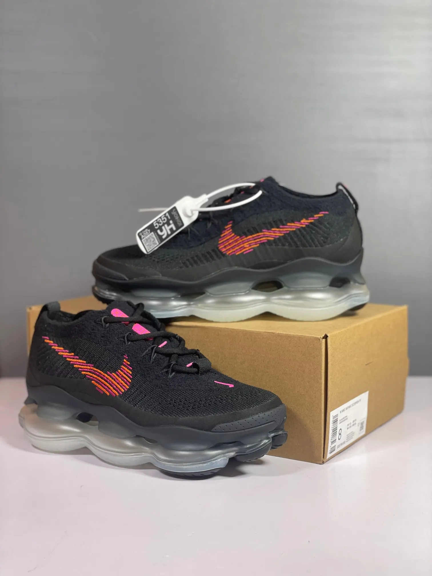Nike Air Max Scorpion Running Shoes Black Red –  Rep Shoes & Replica Sneakers Classic 1396