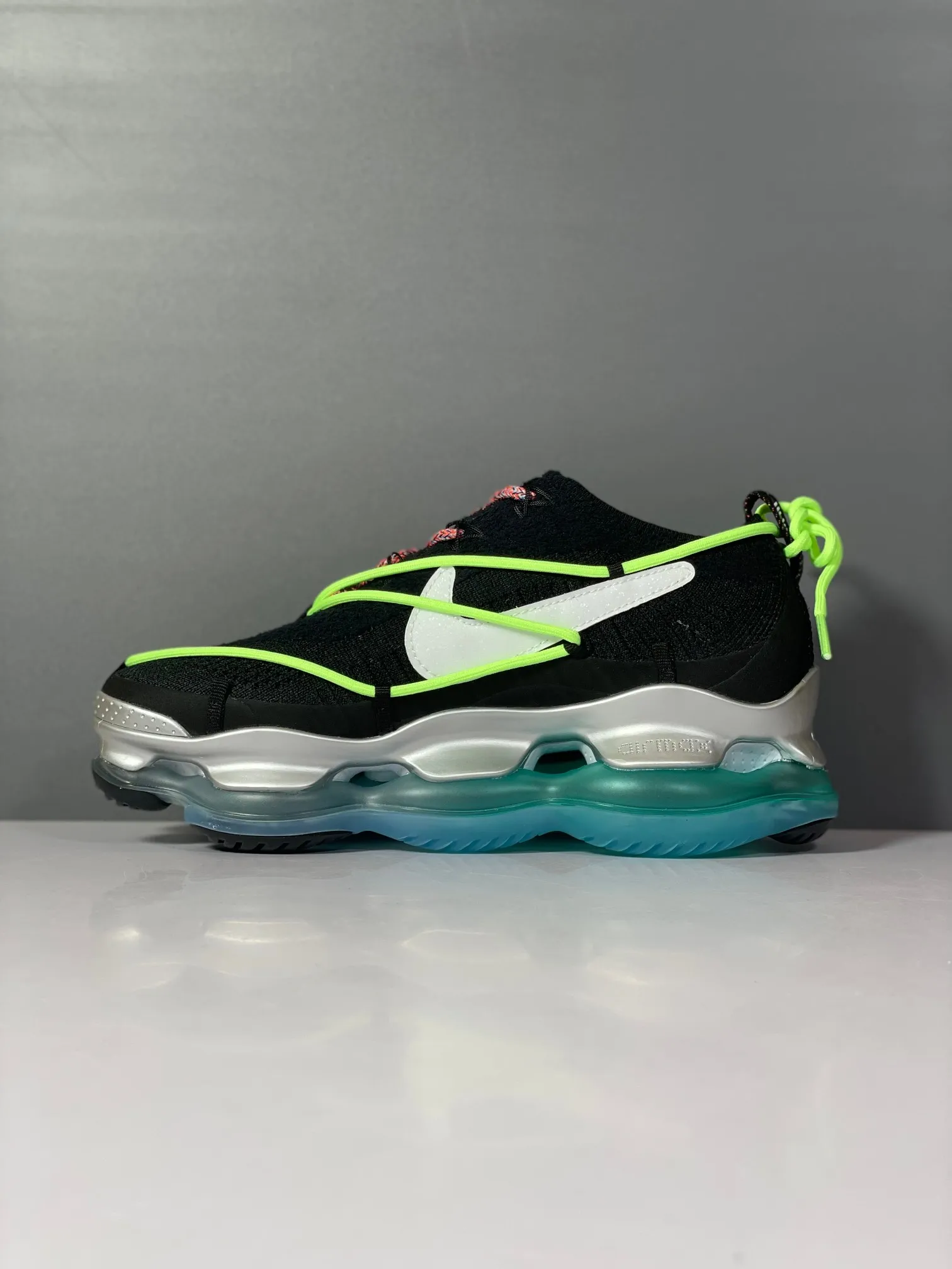 UrbanChic Nike Air Max Scorpion Running Shoes Black Silver Blue – High-Quality Rep Shoes & Replica Sneakers 1398