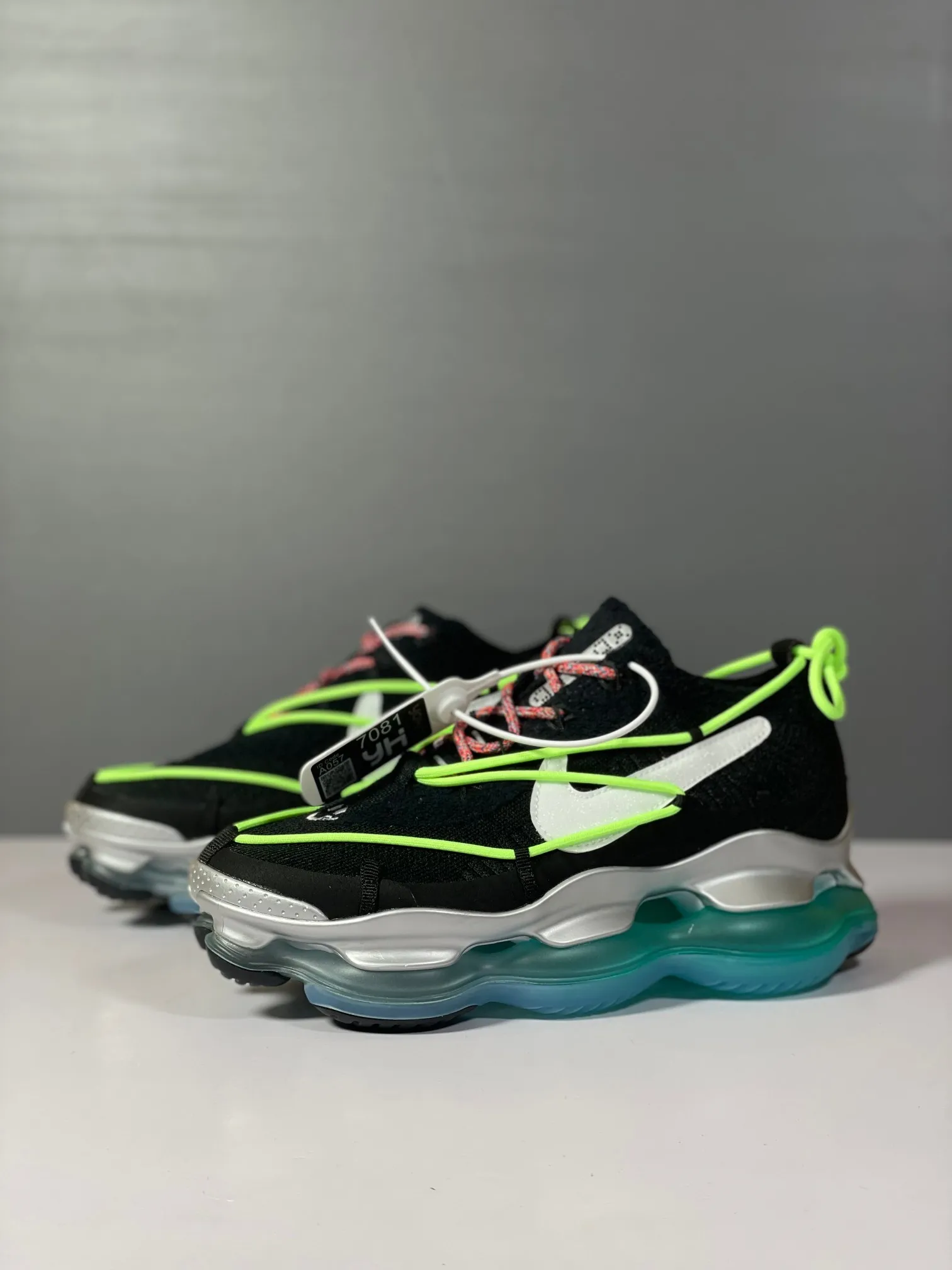 UrbanChic Nike Air Max Scorpion Running Shoes Black Silver Blue – High-Quality Rep Shoes & Replica Sneakers 1398
