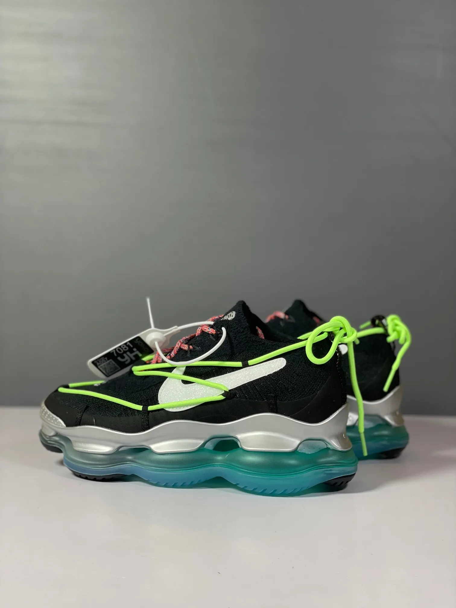 UrbanChic Nike Air Max Scorpion Running Shoes Black Silver Blue – High-Quality Rep Shoes & Replica Sneakers 1398