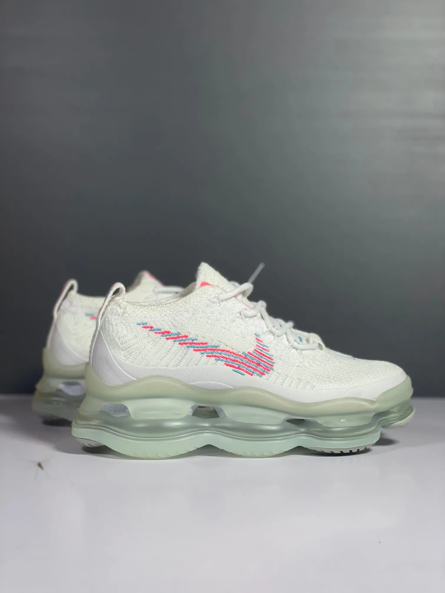 Nike Air Max Scorpion Running Shoes White Red –  Rep Shoes & Replica Sneakers Durable 1410