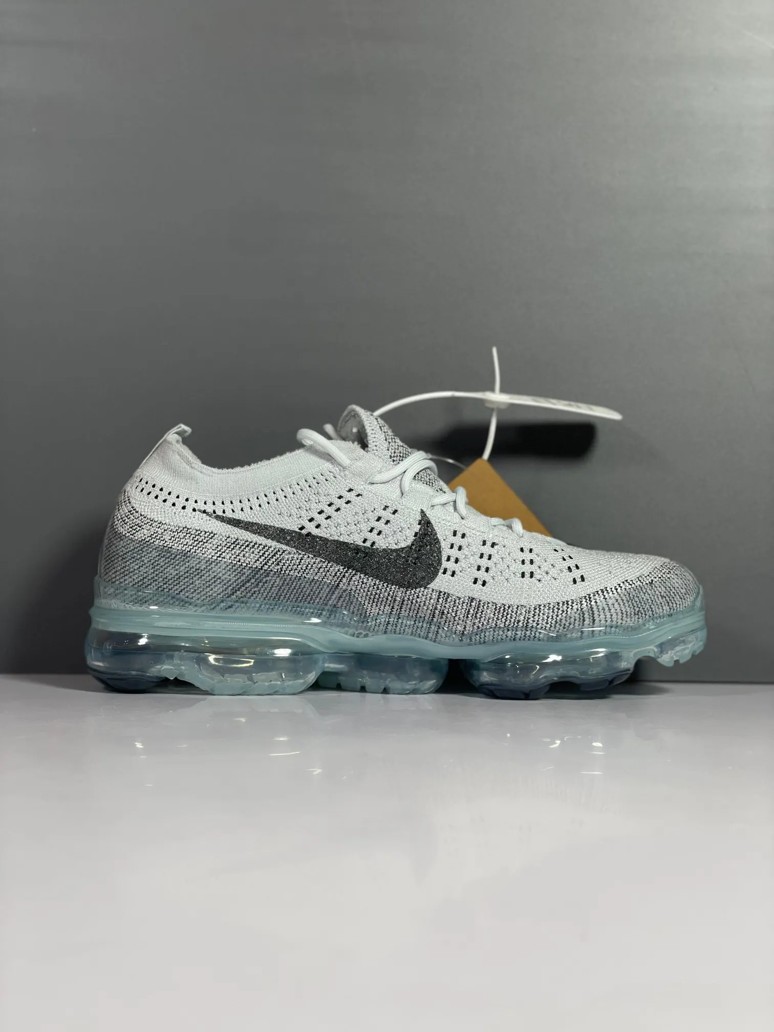 Nike Air VaporMax Flyknit DV1678 Grey Low Top Rep Shoes Replica Sneakers ZeroBulk 1352