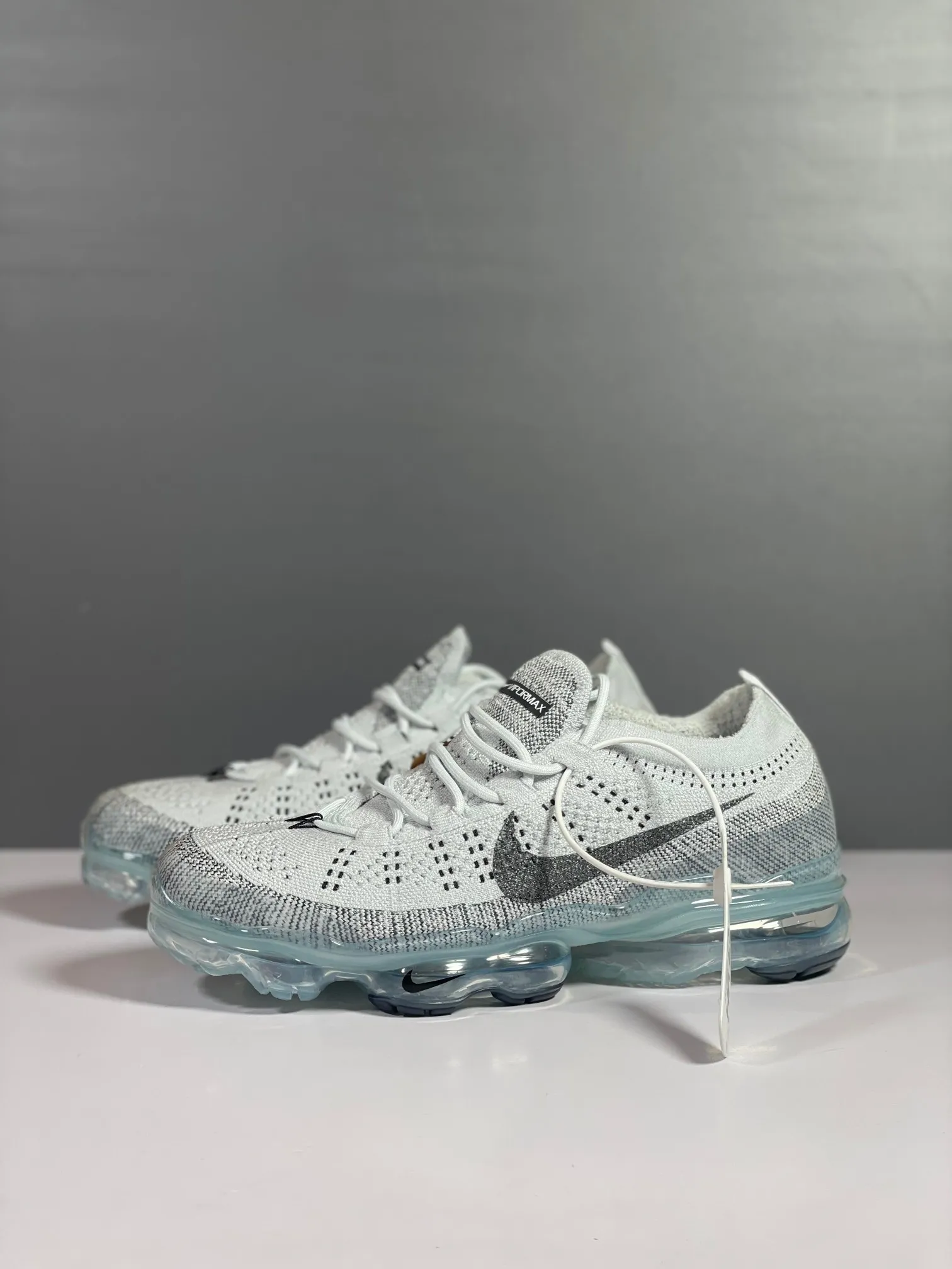 Nike Air VaporMax Flyknit DV1678 Grey Low Top Rep Shoes Replica Sneakers ZeroBulk 1352
