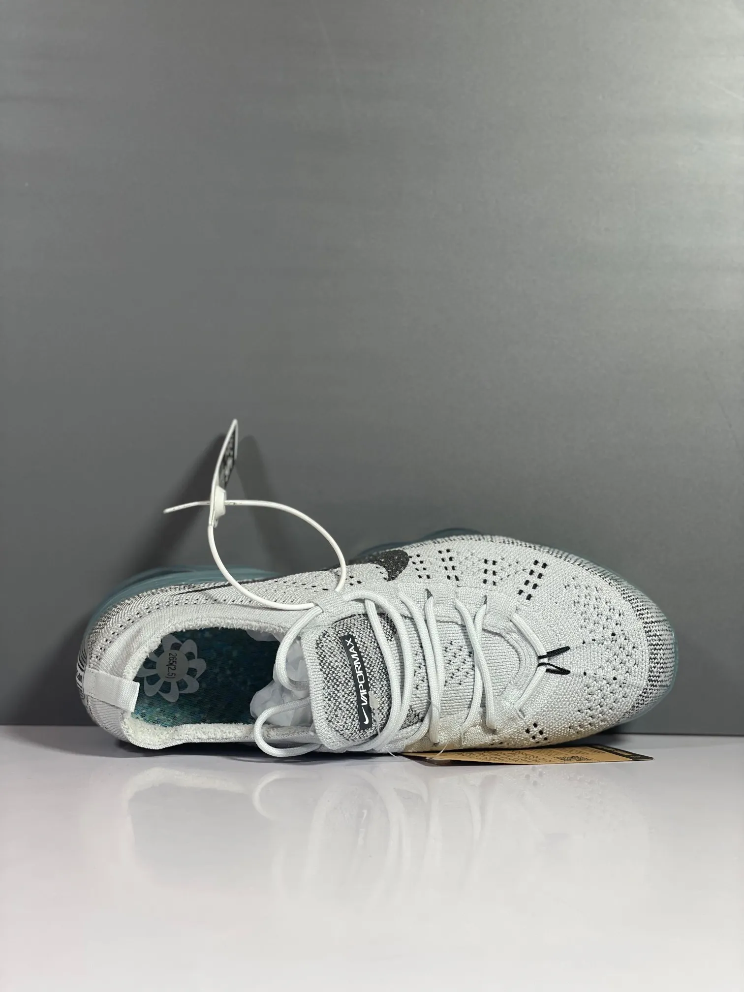 Nike Air VaporMax Flyknit DV1678 Grey Low Top Rep Shoes Replica Sneakers ZeroBulk 1352