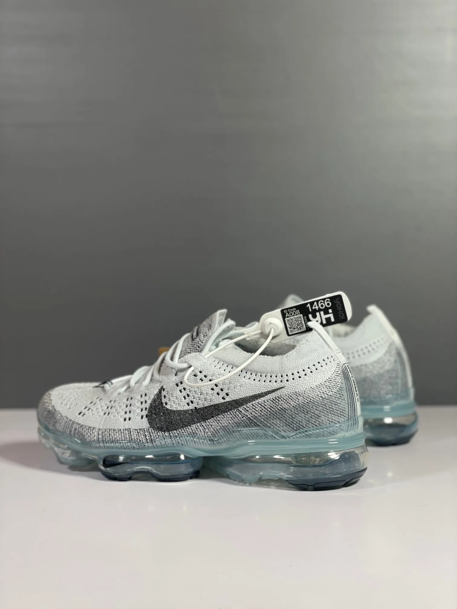 Nike Air VaporMax Flyknit DV1678 Grey Low Top Rep Shoes Replica Sneakers ZeroBulk 1352