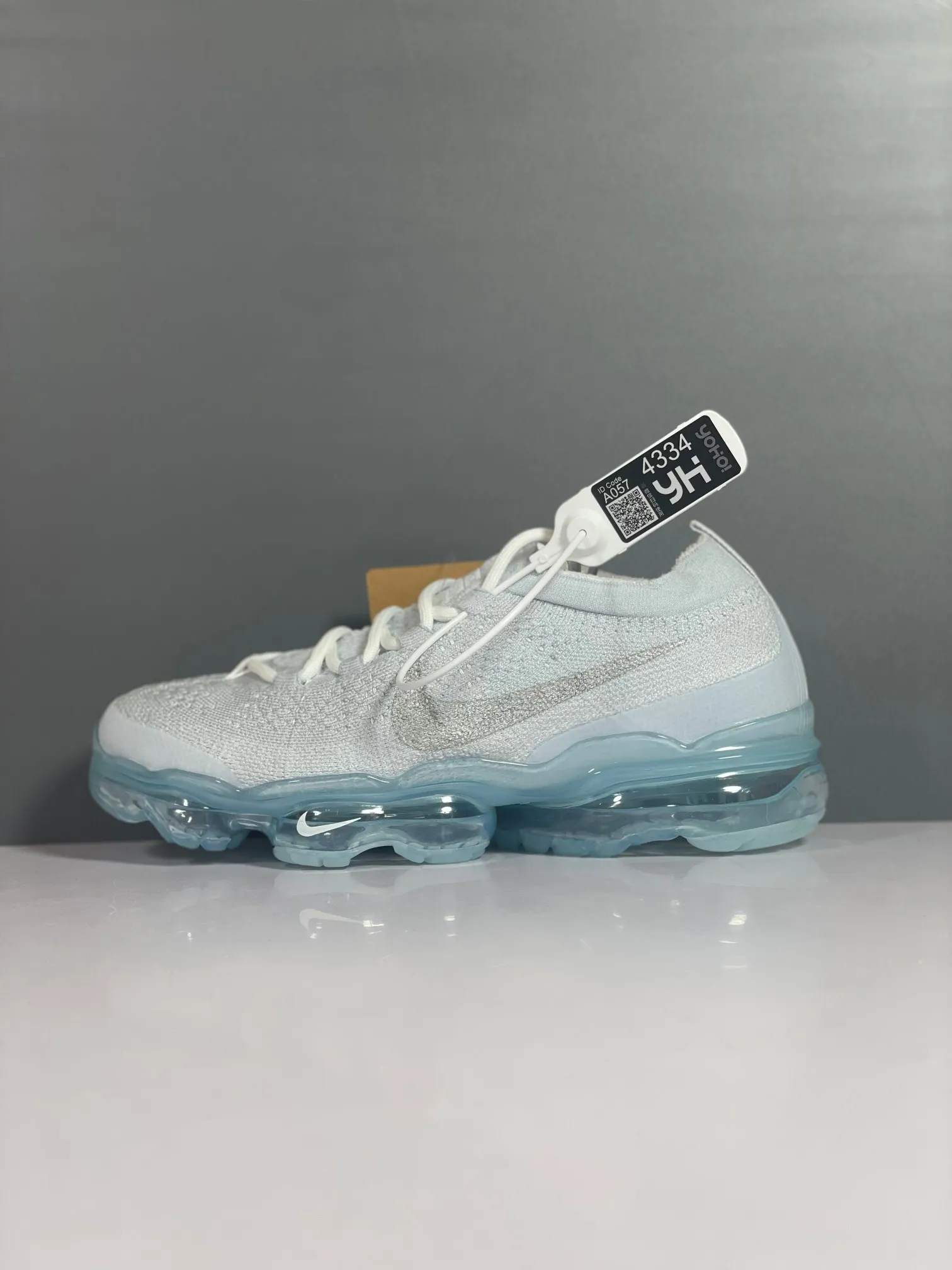 Nike Air VaporMax Flyknit DV1678 Grey White Low –  Rep Shoes & Replica Sneakers BestValue 1348