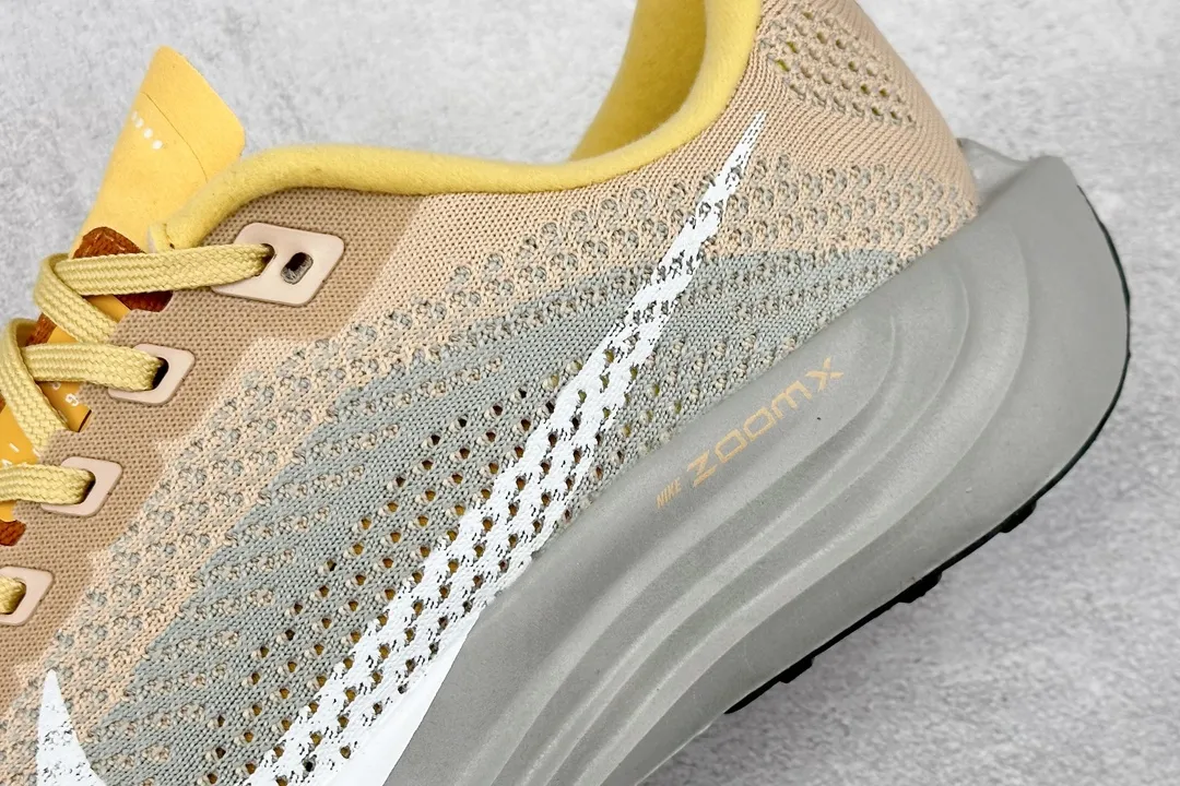 Nike Air Zoom Pegasus 35 Running Shoes – Beige Yellow, Flywire Design with Replica Nike Style and Rep Shoes Look Affordable 1448