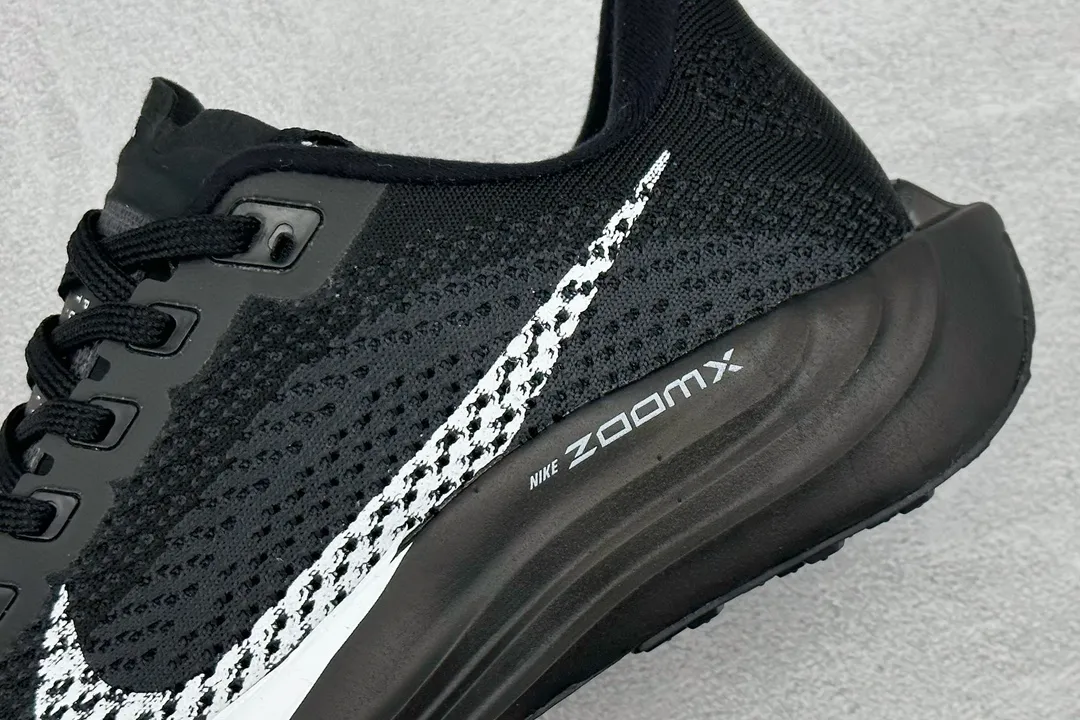 EasyMatch Nike Air Zoom Pegasus 35 Running Shoes – Black – Flywire Design with Replica Nike Style 1485
