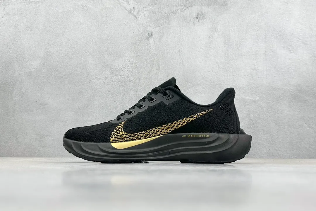 UrbanStyle Nike Air Zoom Pegasus 35 Running Shoes – Black Gold – Men’s Athletic Sneakers with Replica Nike Style 1486