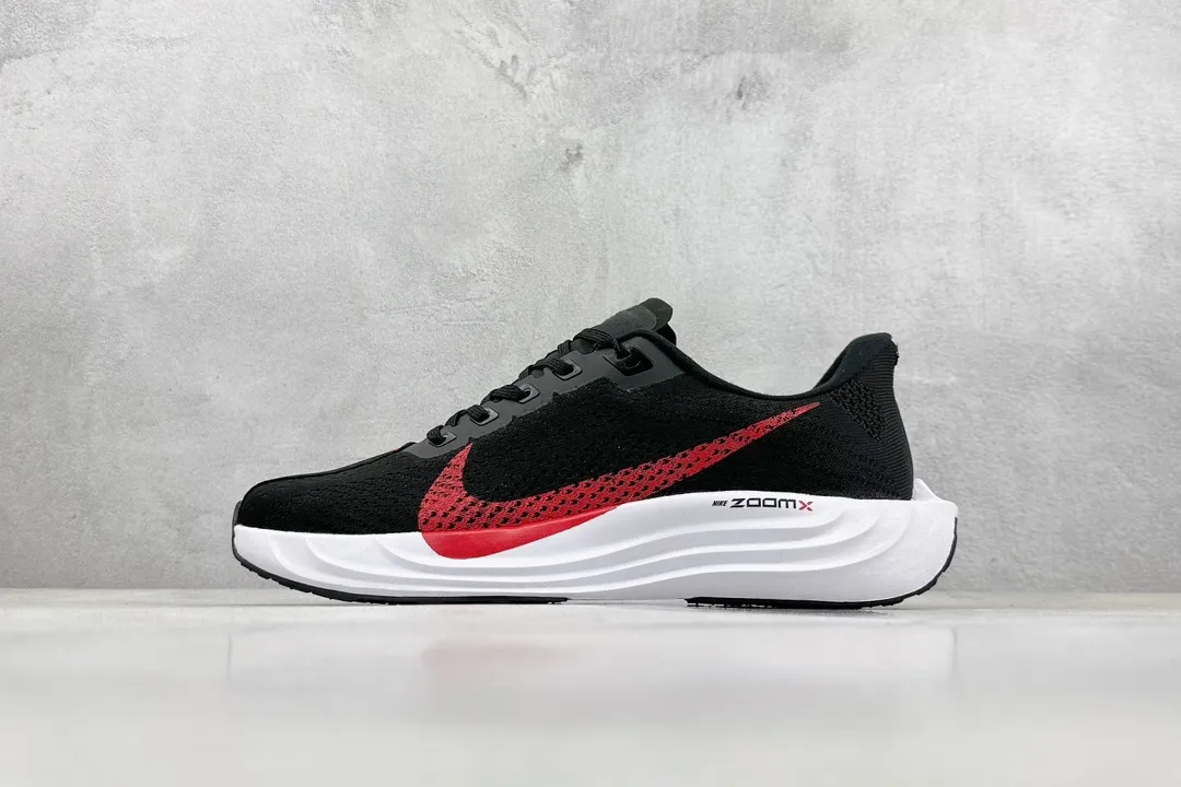 Soft Nike Air Zoom Pegasus 35 Running Shoes – Black Red, Athletic Style with Replica Nike Design and Rep Shoes Look 1451