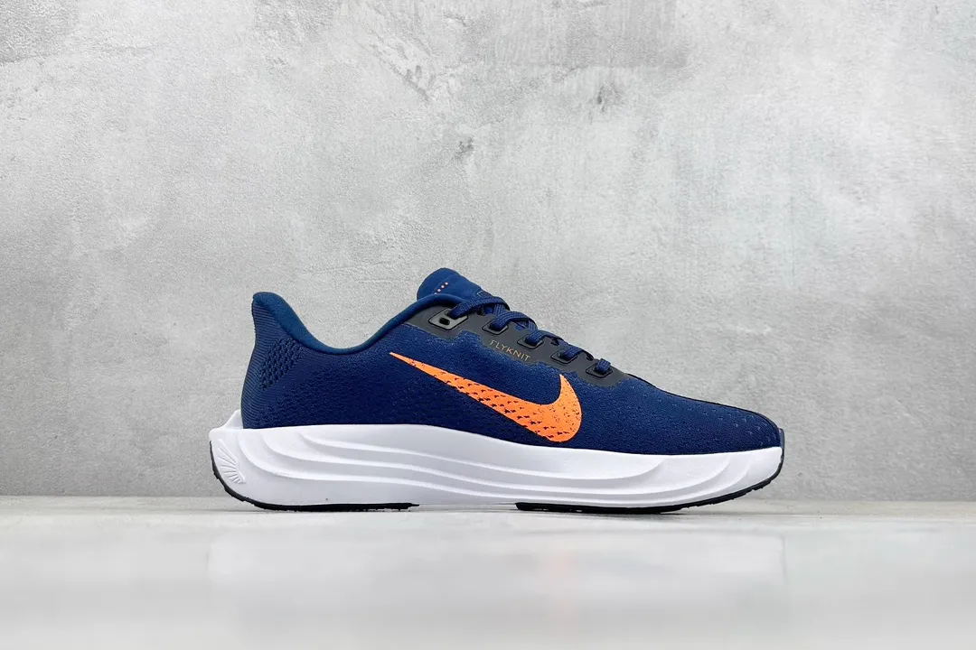 Nike Air Zoom Pegasus 35 Running Shoes – Blue Orange, Athletic Style with Replica Nike Design and Rep Shoes Look Bold 1450