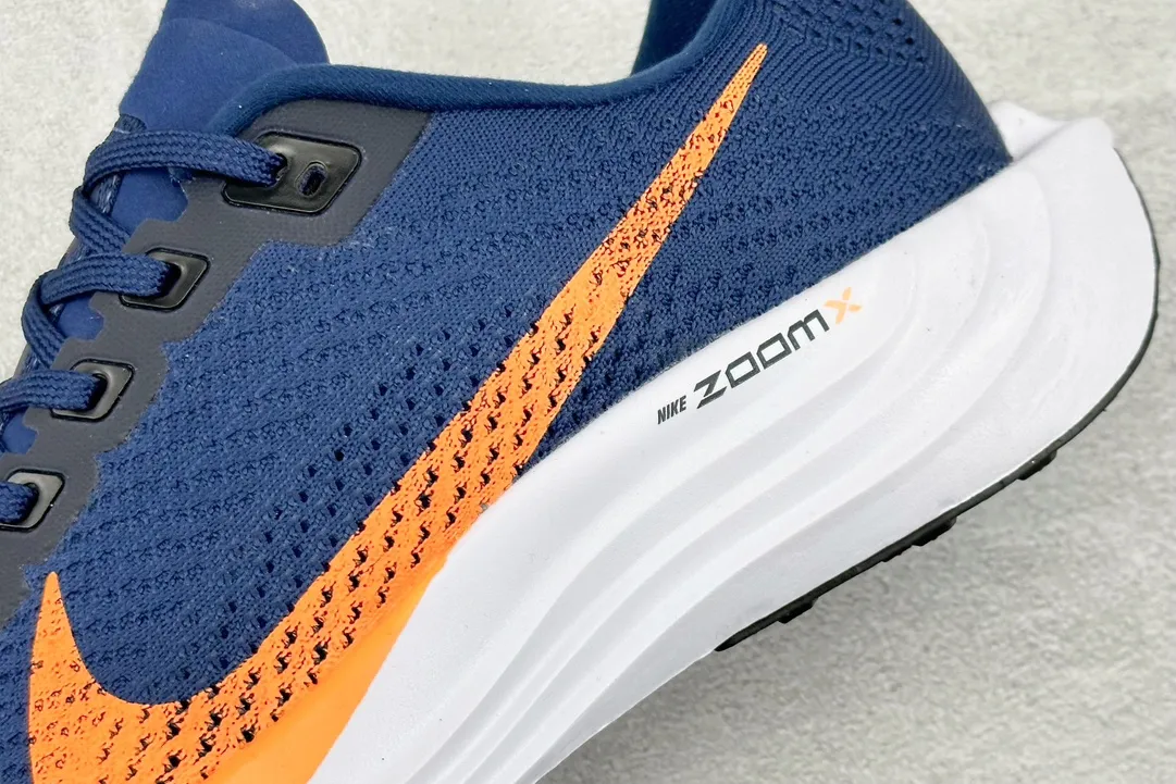 Nike Air Zoom Pegasus 35 Running Shoes – Blue Orange, Athletic Style with Replica Nike Design and Rep Shoes Look Bold 1450