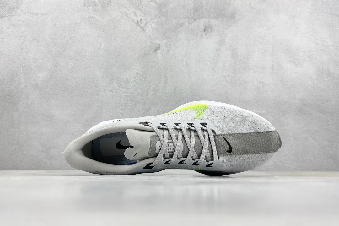 Nike Air Zoom Pegasus 35 Running Shoes – Grey White Neon Green, Engineered Mesh Design with Replica Nike Style and Rep Shoes Look SoftTouch 1449