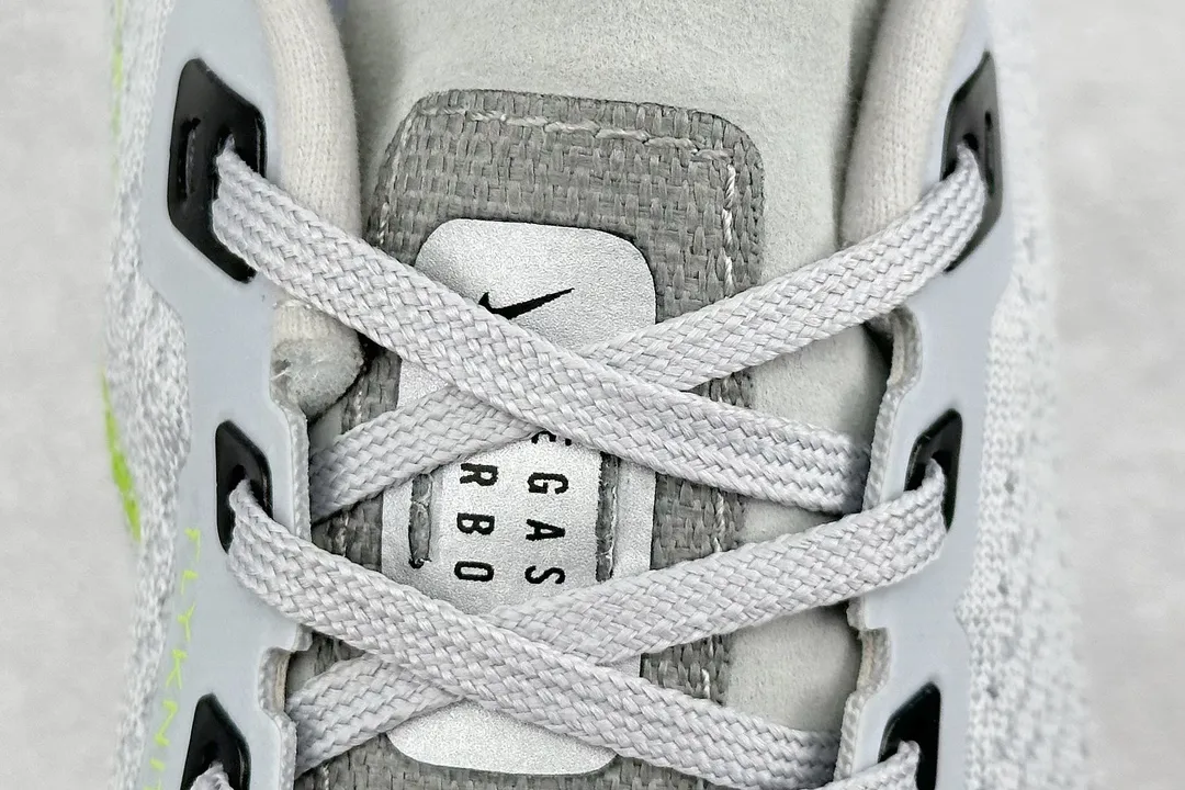 Nike Air Zoom Pegasus 35 Running Shoes – Grey White Neon Green, Engineered Mesh Design with Replica Nike Style and Rep Shoes Look SoftTouch 1449