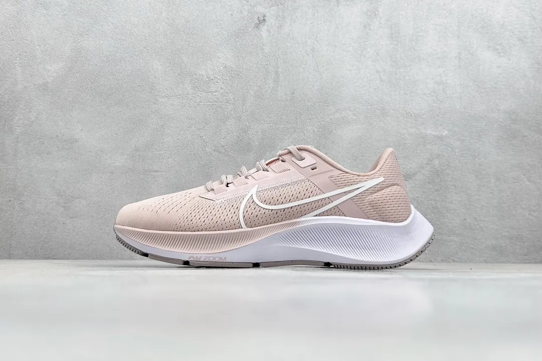 Sophisticated Nike Air Zoom Pegasus 38 Women’s Running Shoes – Pink White, Engineered Mesh Design, Replica Nike Style, Rep Shoes, CW7358-601, Size 36- 1430